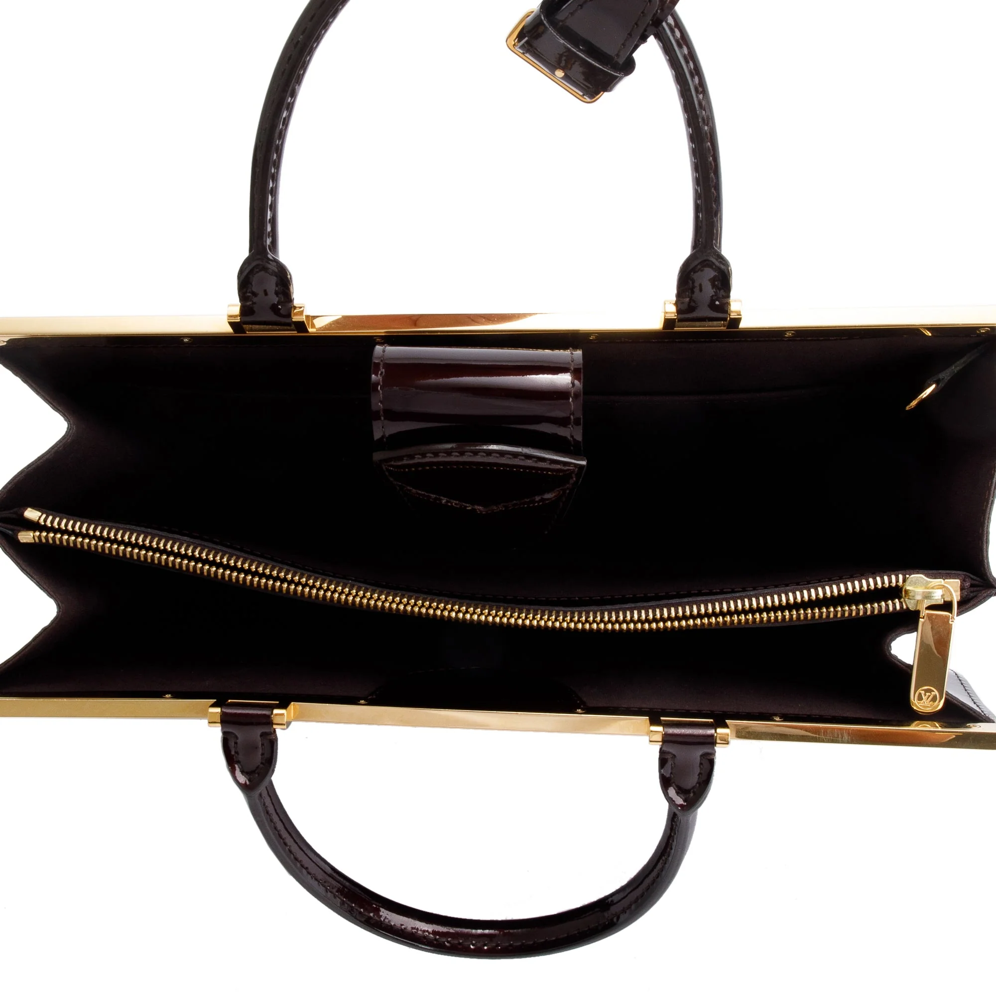 Louis Vuitton Burgundy Vernis Leather Deesee GM - Image 7