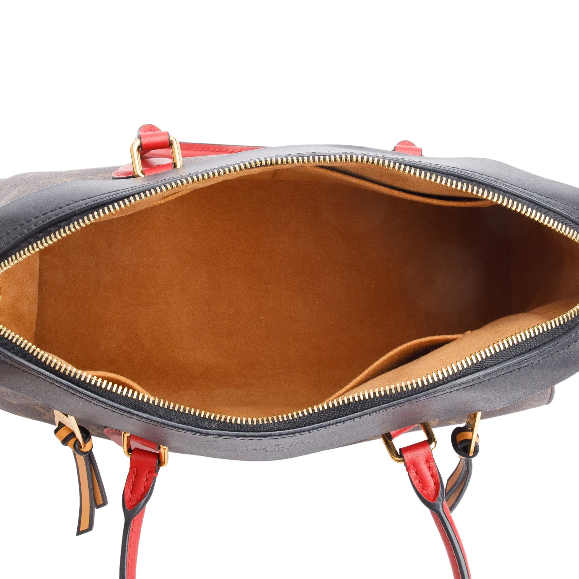 Louis Vuitton Caramel Leather Monogram Tuileries w/ Strap - Image 7