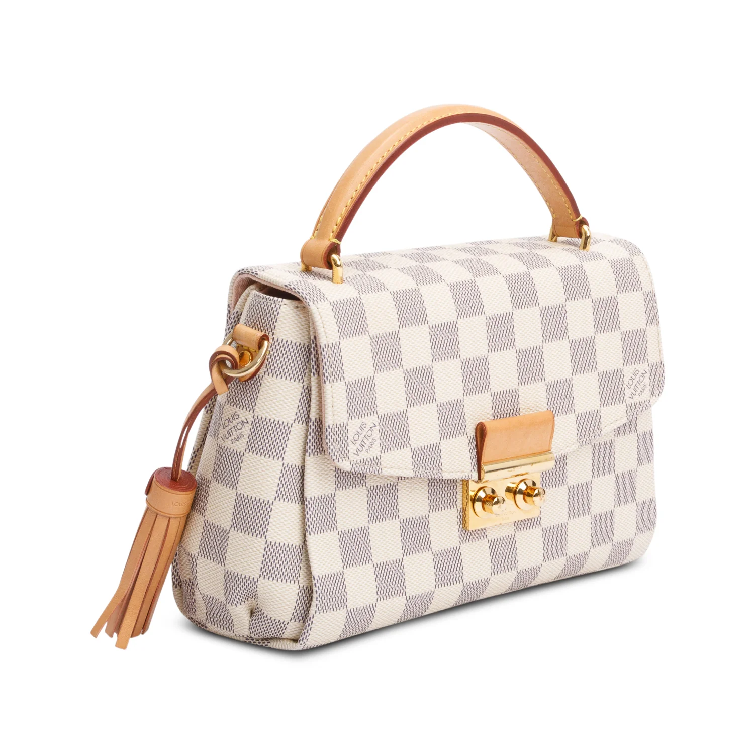 Louis Vuitton Damier Azur Croisette Bag w/ Strap - Image 4