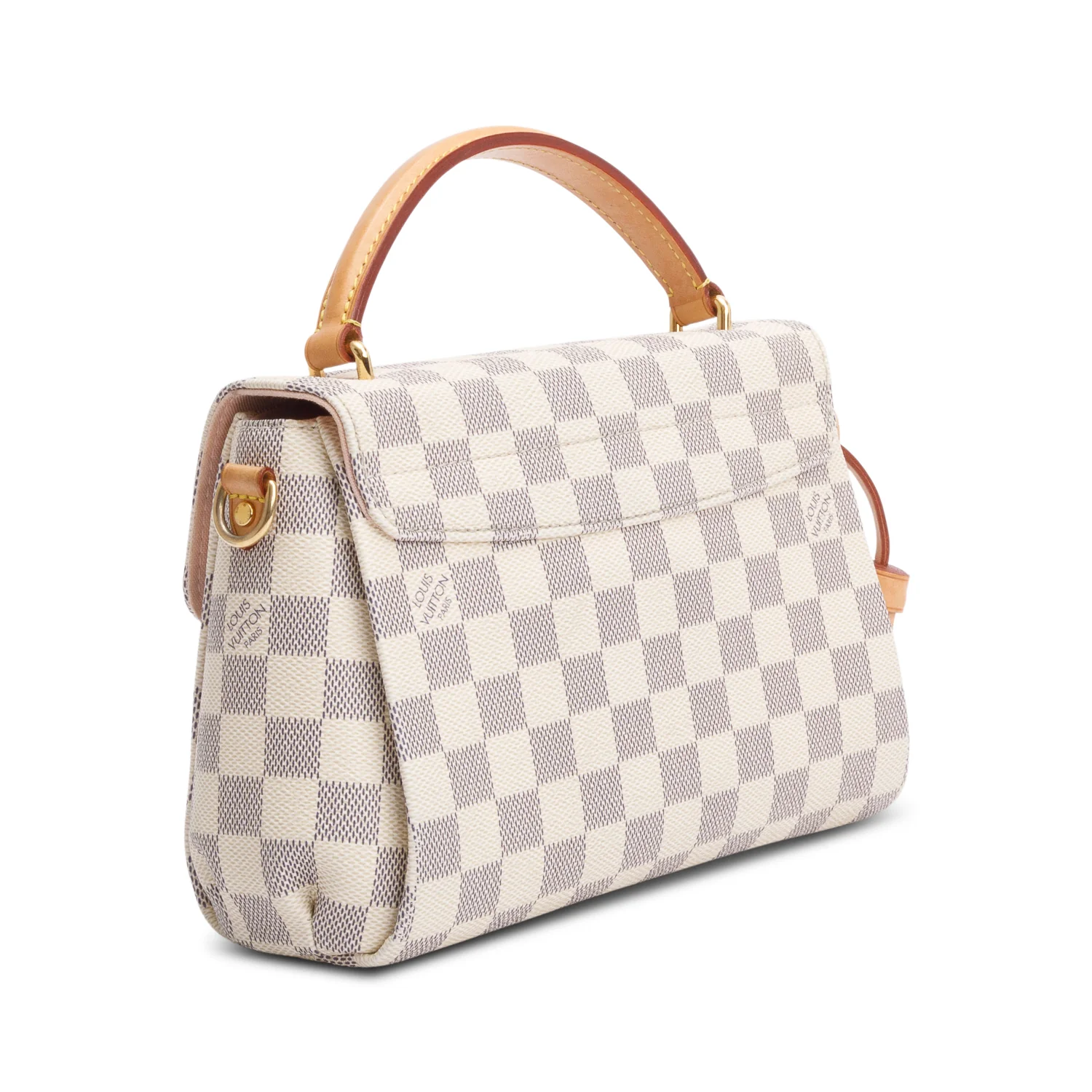 Louis Vuitton Damier Azur Croisette Bag w/ Strap - Image 6