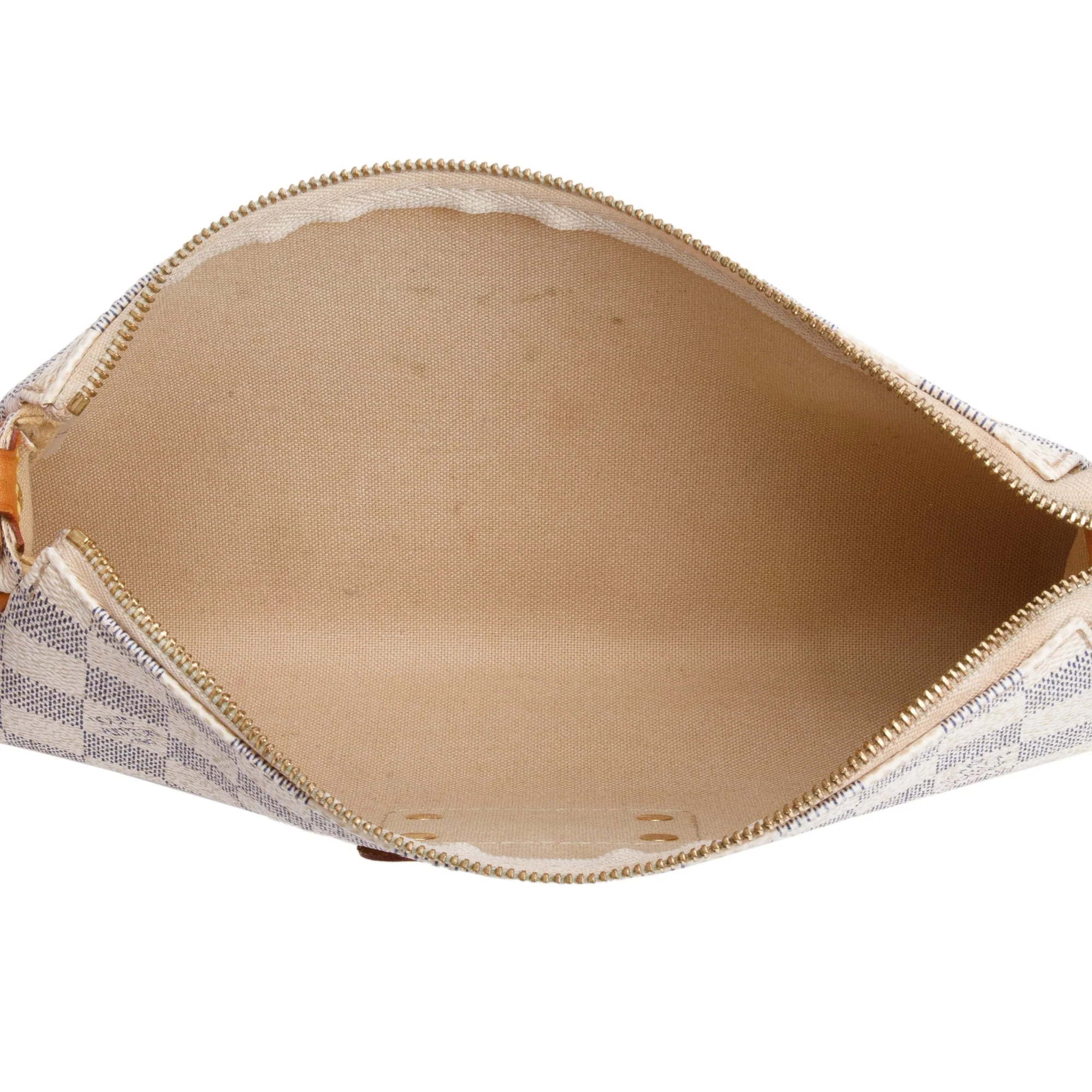Louis Vuitton Damier Azur Eva Clutch w/ Strap - Image 9