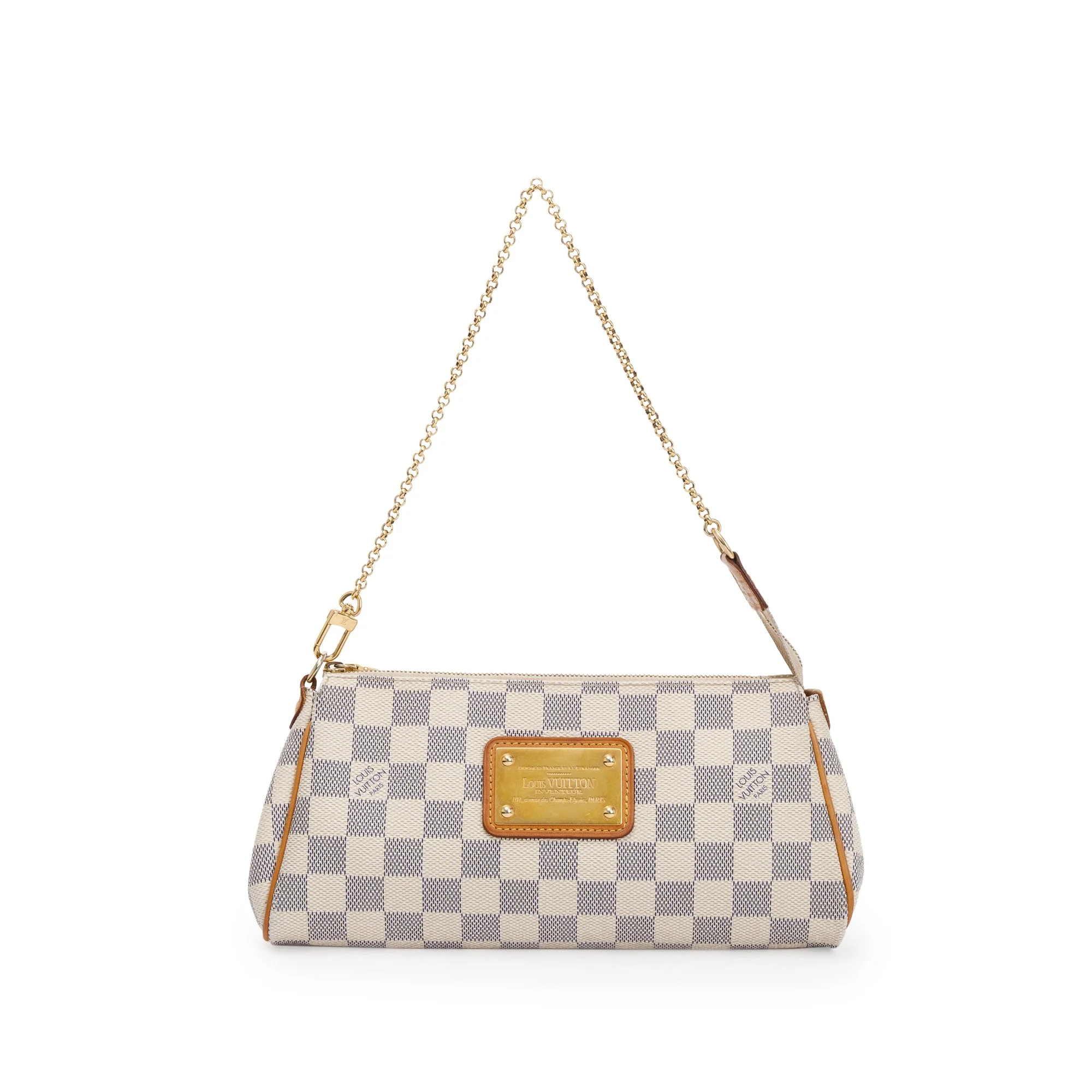 Louis Vuitton Damier Azur Eva Clutch w/ Straps - Image 3