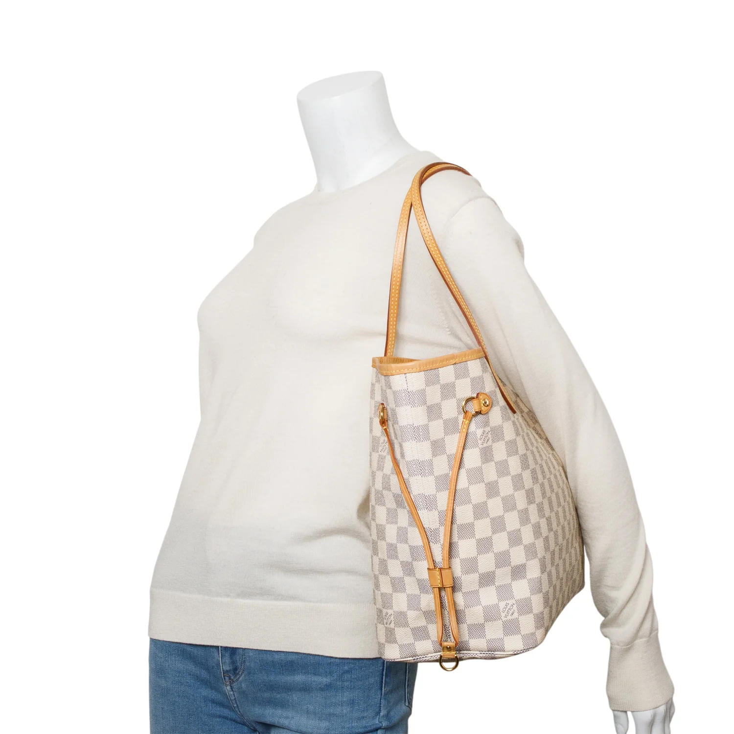 Louis Vuitton Damier Azur Neverfull MM - Image 2