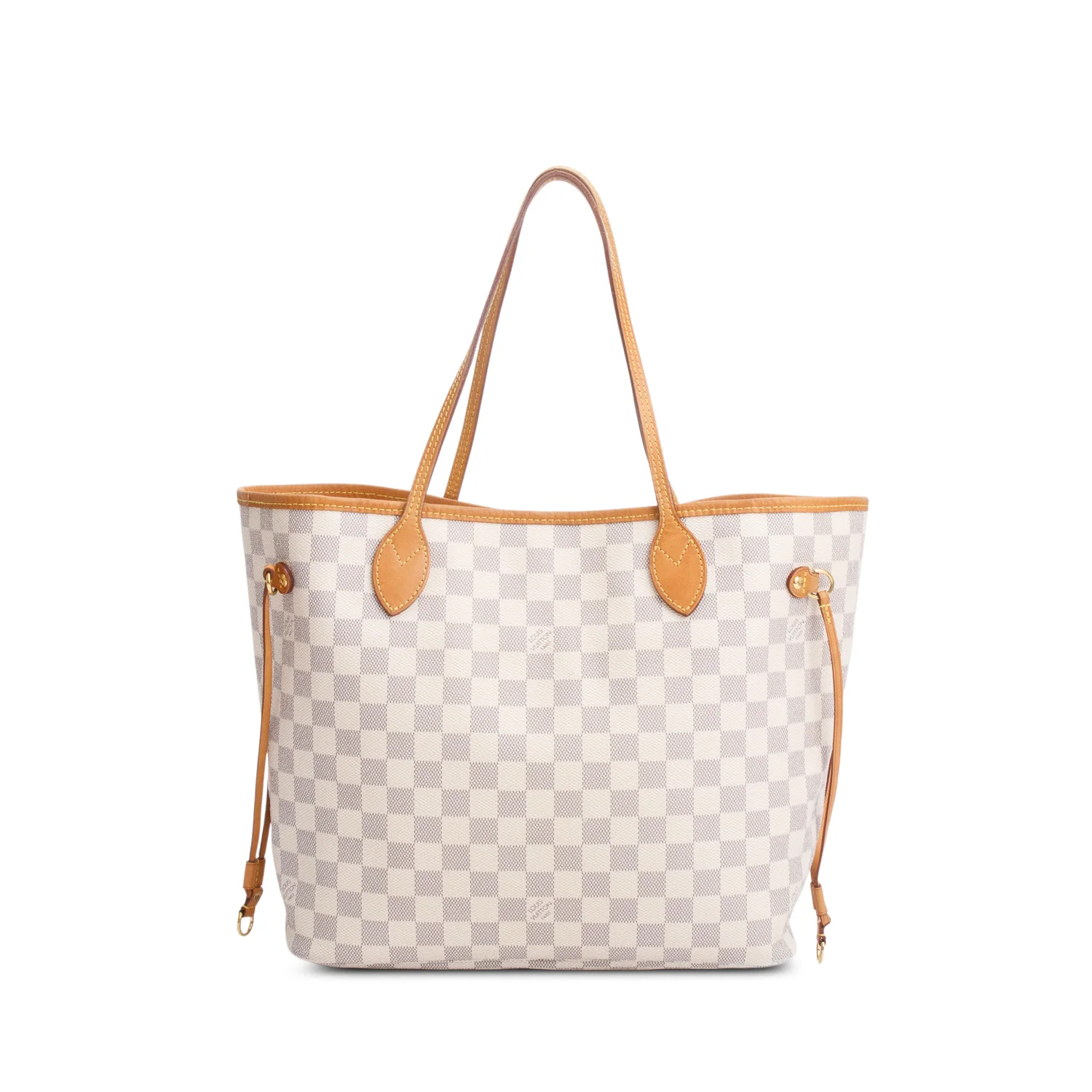 Louis Vuitton Damier Azur Neverfull MM w/ Pouch - Image 5
