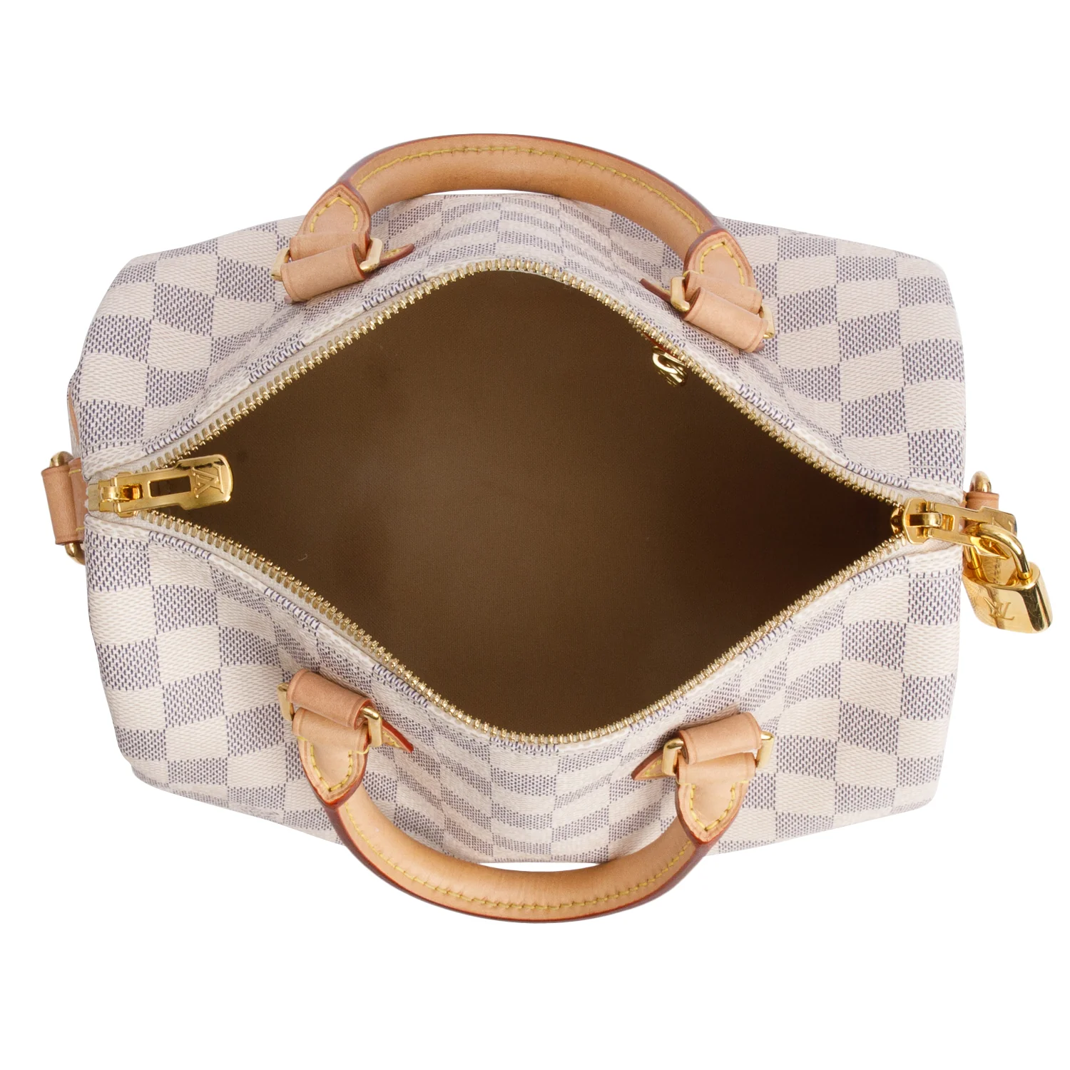 Louis Vuitton Damier Azur Speedy Bandouliere 25 w/ Strap - Image 8