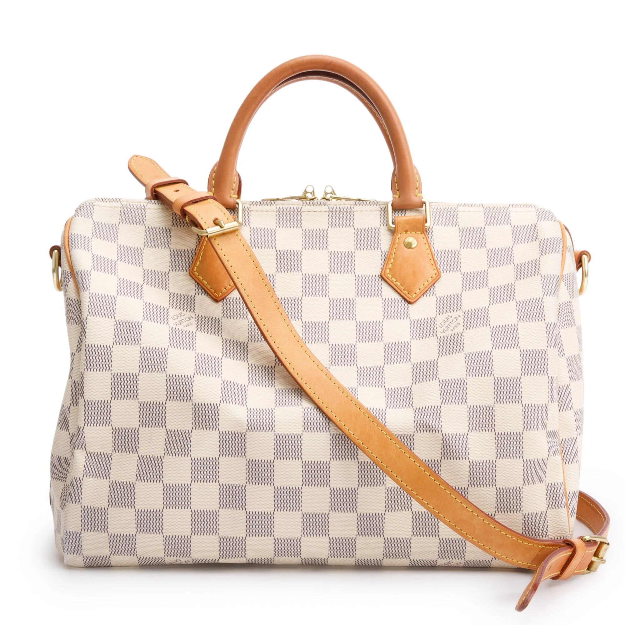 Louis Vuitton Damier Azur Speedy Bandouliere 30 w/ Box