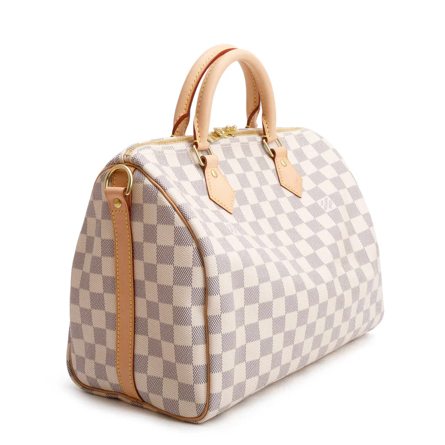 Louis Vuitton Damier Azur Speedy Bandouliere 30 w/ Box & Strap - Image 4