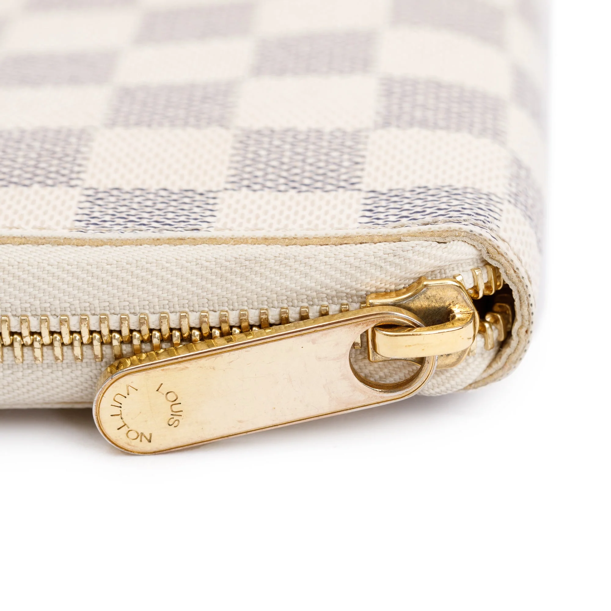 Louis Vuitton Damier Azur Zippy Organizer Wallet - Image 6