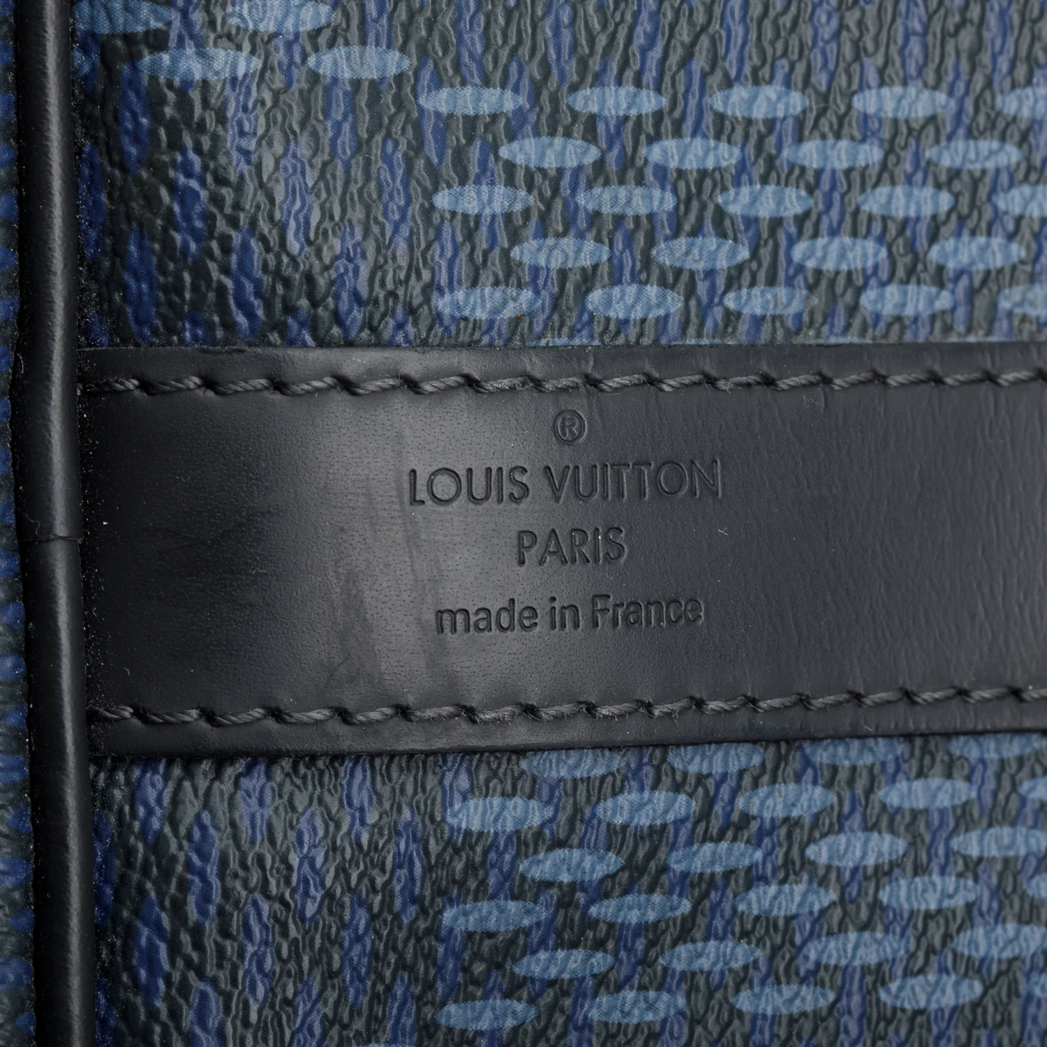 Louis Vuitton Damier Cobalt America's Cup Keepall Bandouliere 55 - Image 8