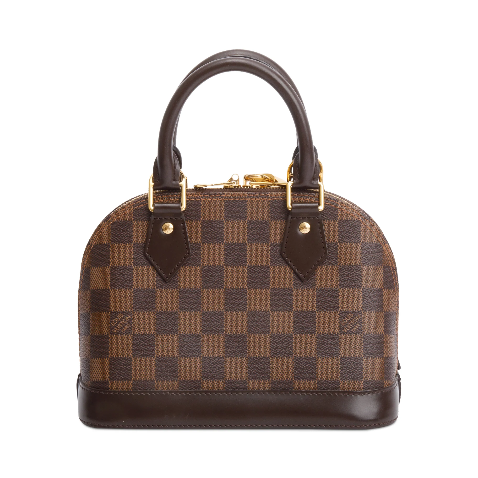 Louis Vuitton Damier Ebene Alma BB w/ Strap - Image 5