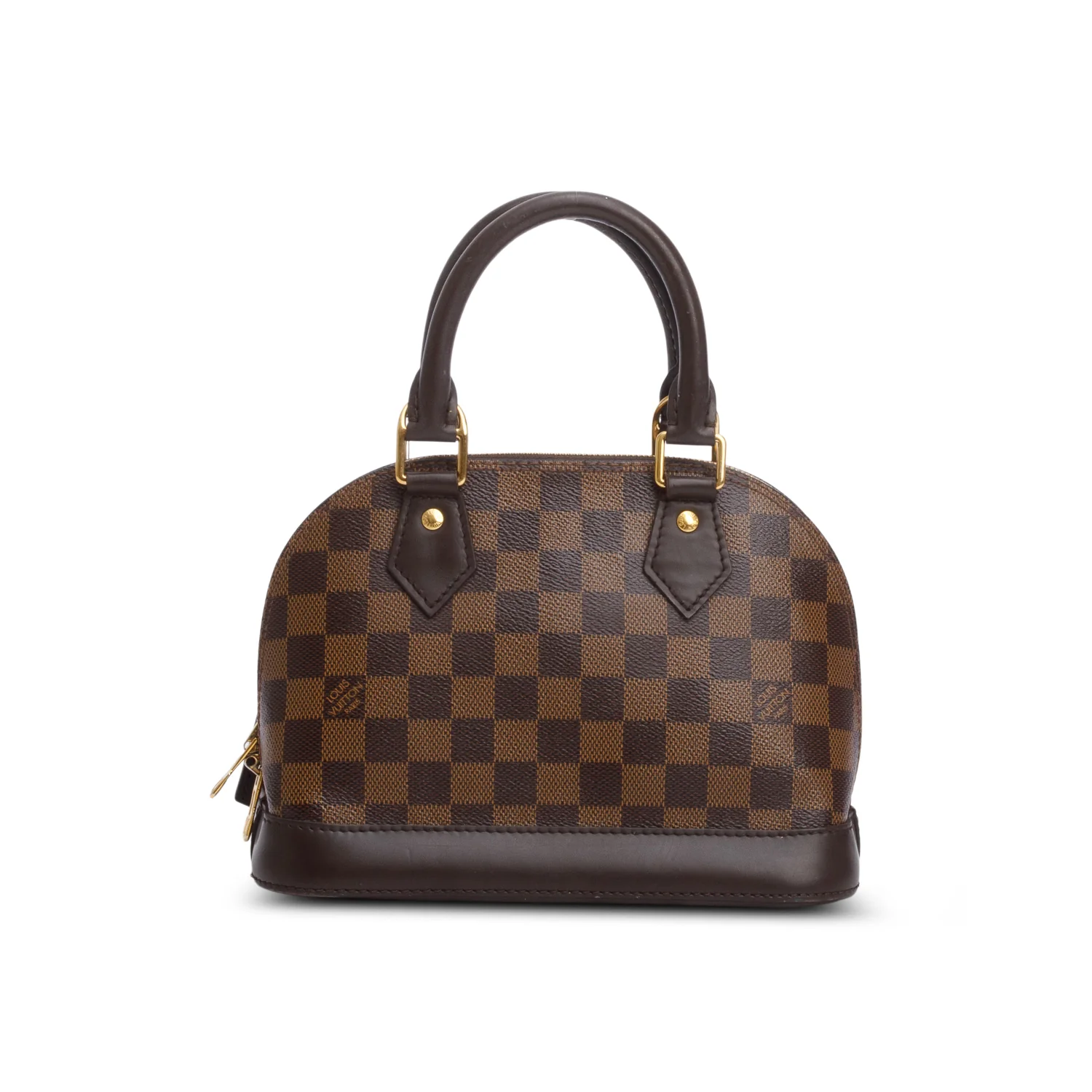 Louis Vuitton Damier Ebene Alma BB w/ Strap - Image 5