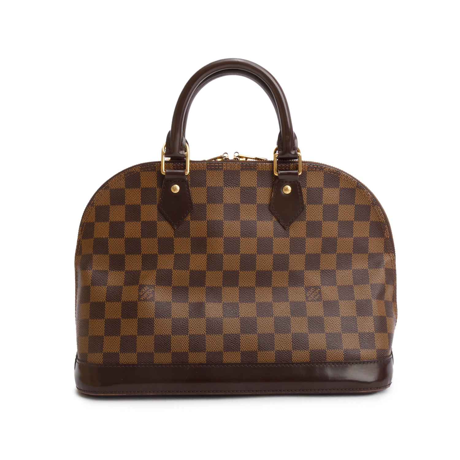 Louis Vuitton Damier Ebene Alma PM w/ Strap - Image 5
