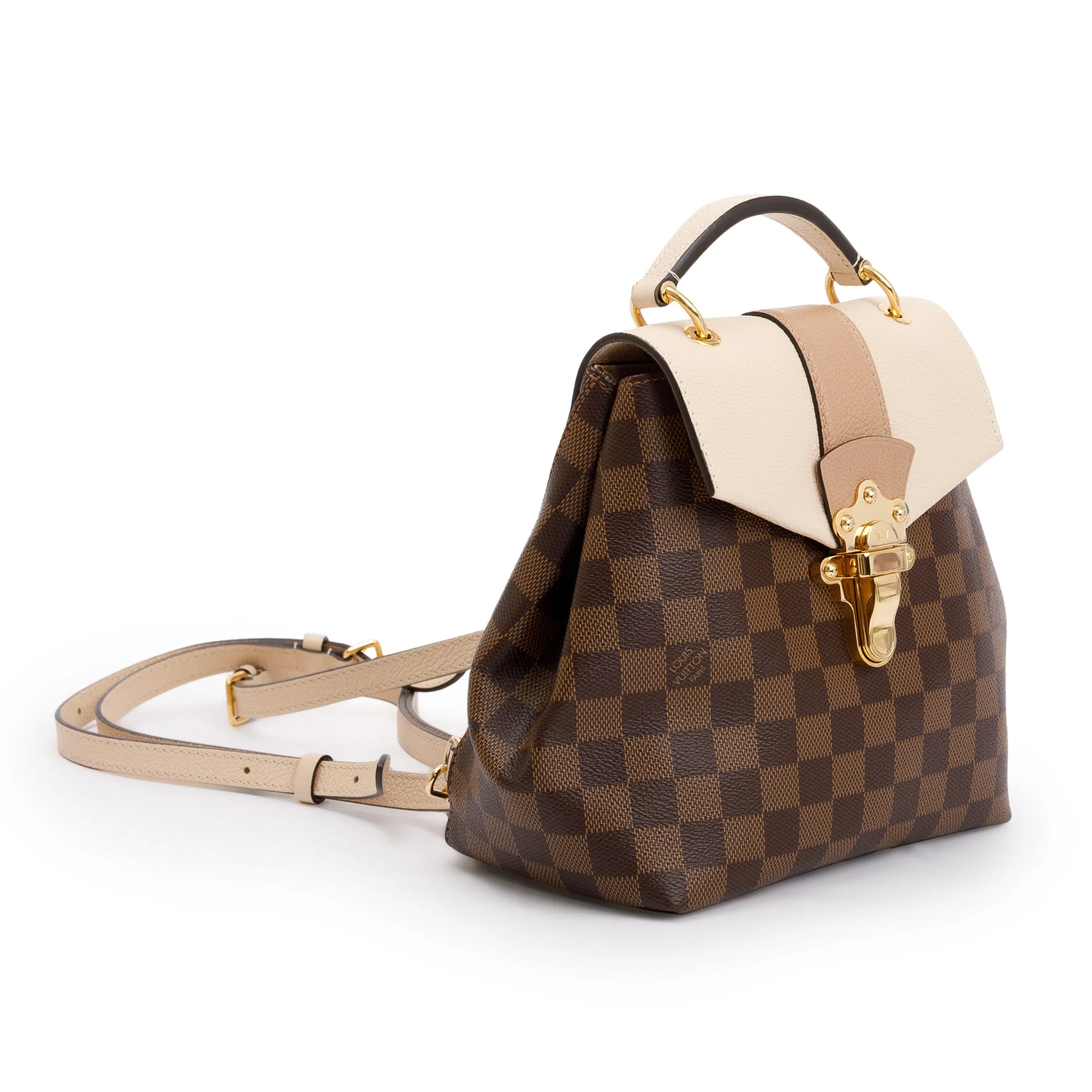 Louis Vuitton Damier Ebene Clapton Convertible Backpack - Image 3