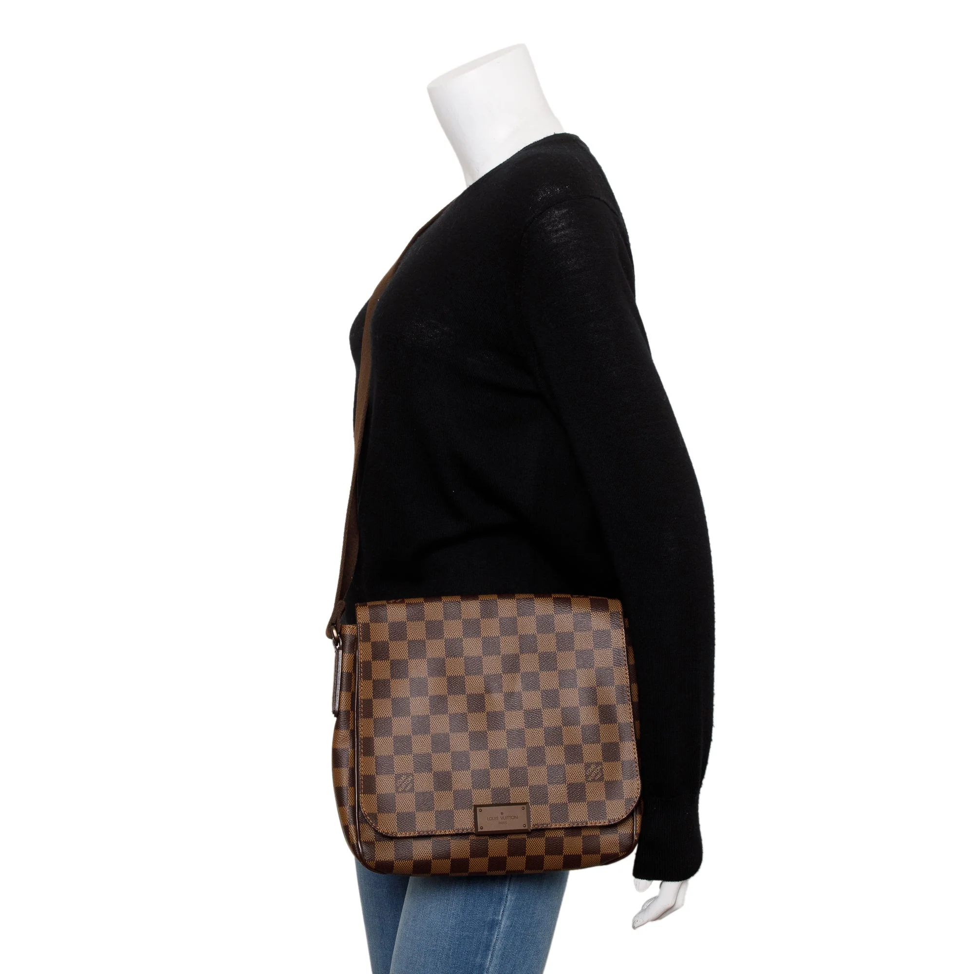 Louis Vuitton Damier Ebene District PM Messenger Bag - Image 2