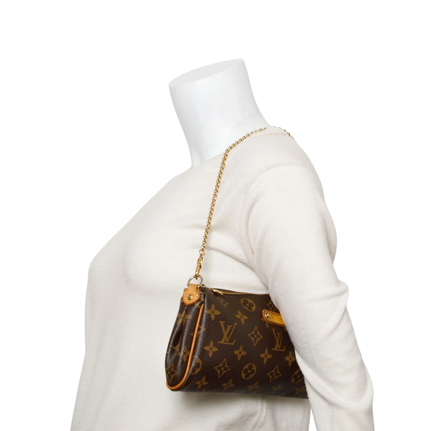 Louis Vuitton Damier Ebene Eva Clutch - Image 2