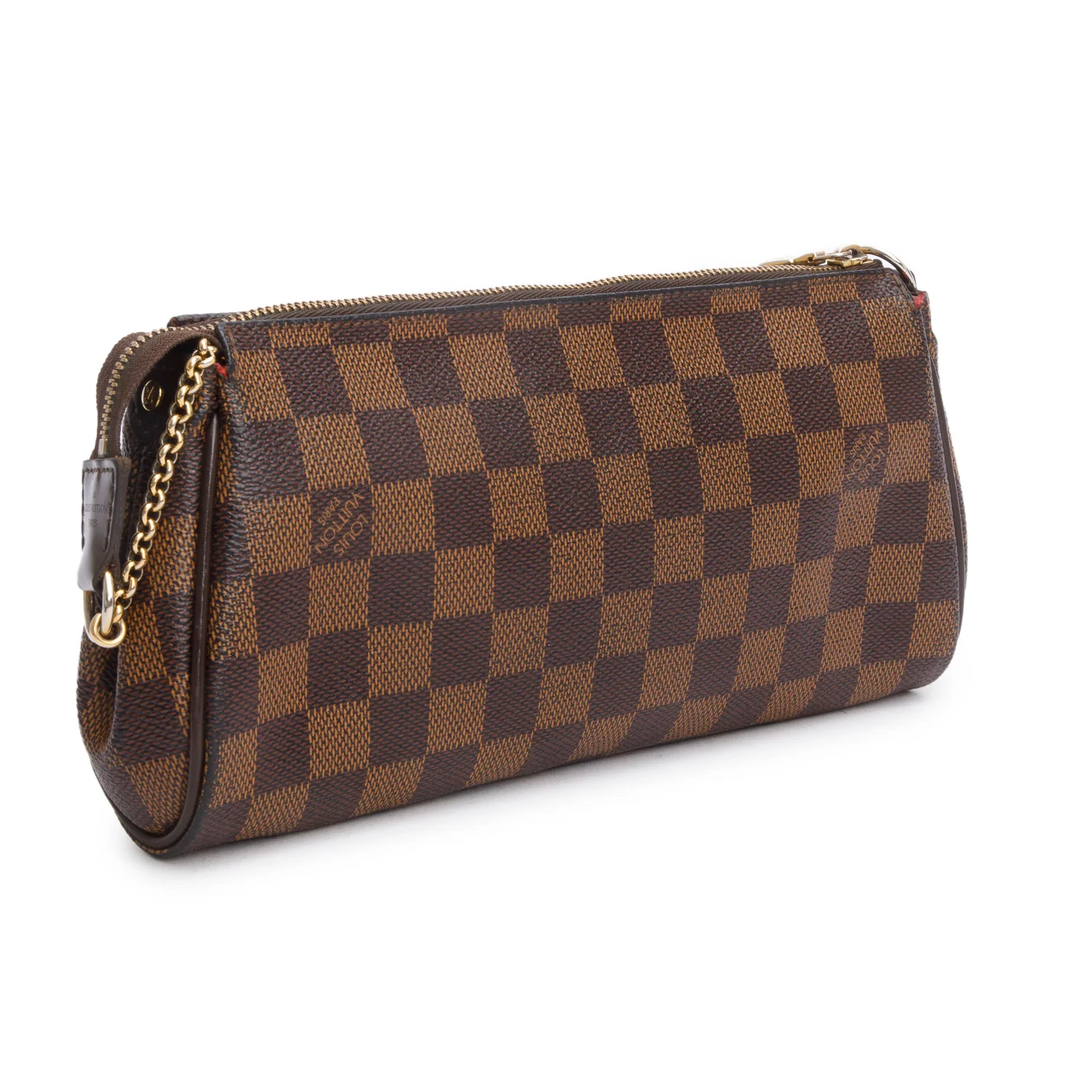Louis Vuitton Damier Ebene Eva Clutch w/ Straps - Image 6