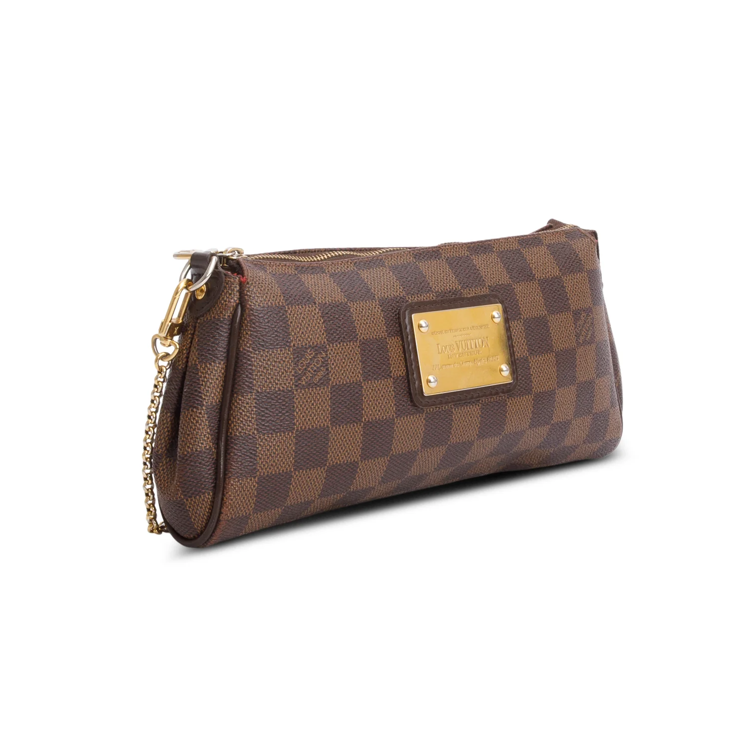 Louis Vuitton Damier Ebene Eva Clutch w/ Straps - Image 4