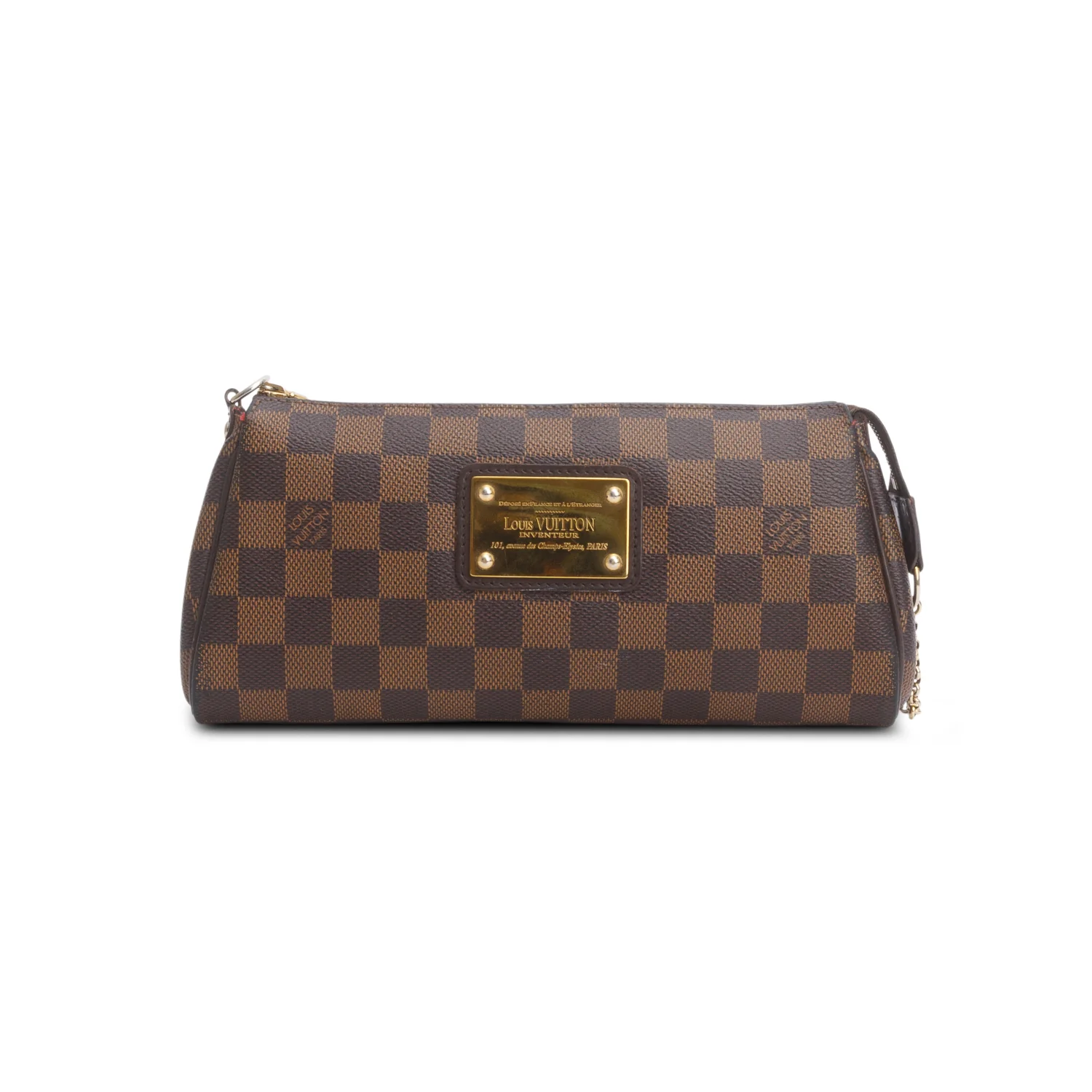Louis Vuitton Damier Ebene Eva Clutch w/ Straps - Image 3