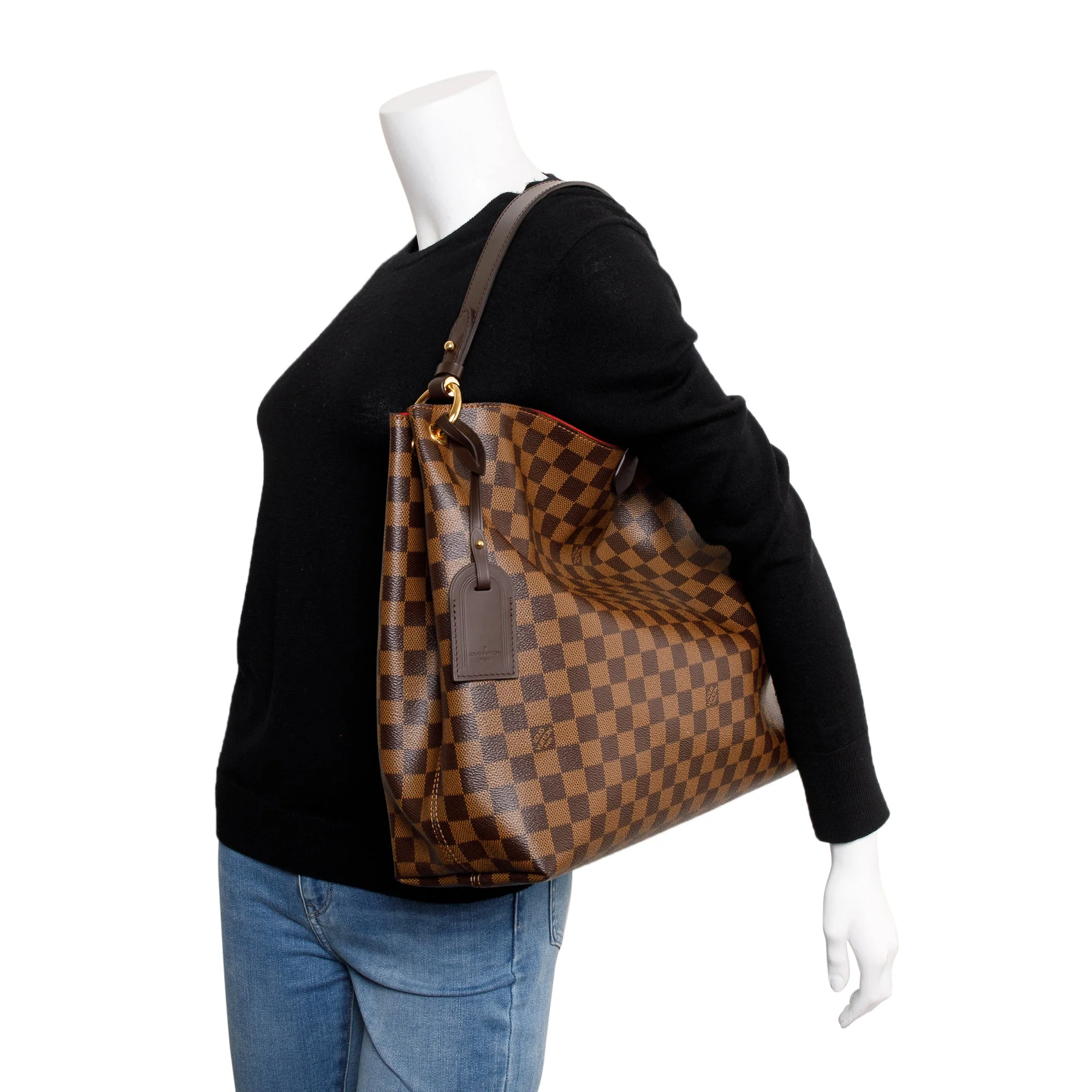 Louis Vuitton Damier Ebene Graceful PM w/ Box - Image 2