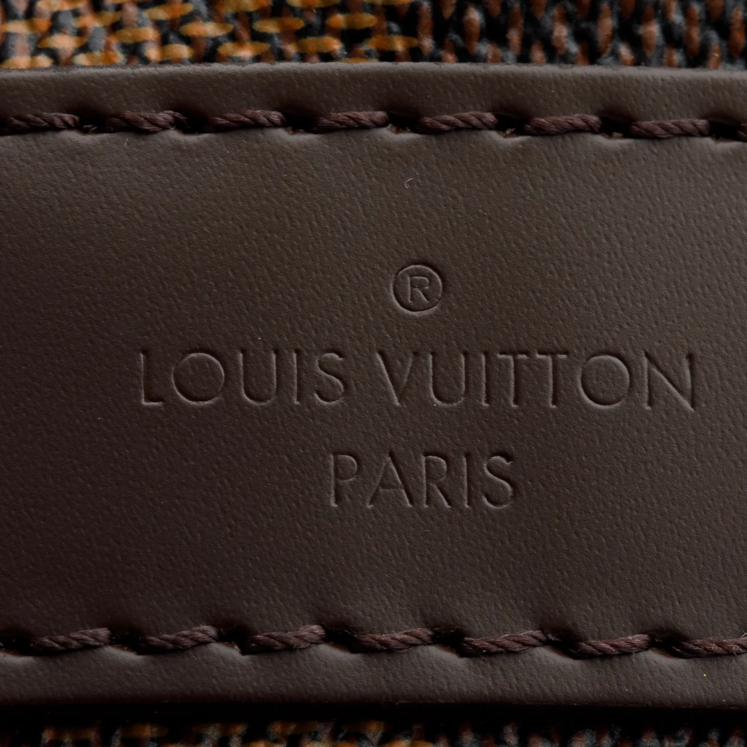 Louis Vuitton Damier Ebene Keepall Bandouliere 55 w/ Strap & Box - Image 10