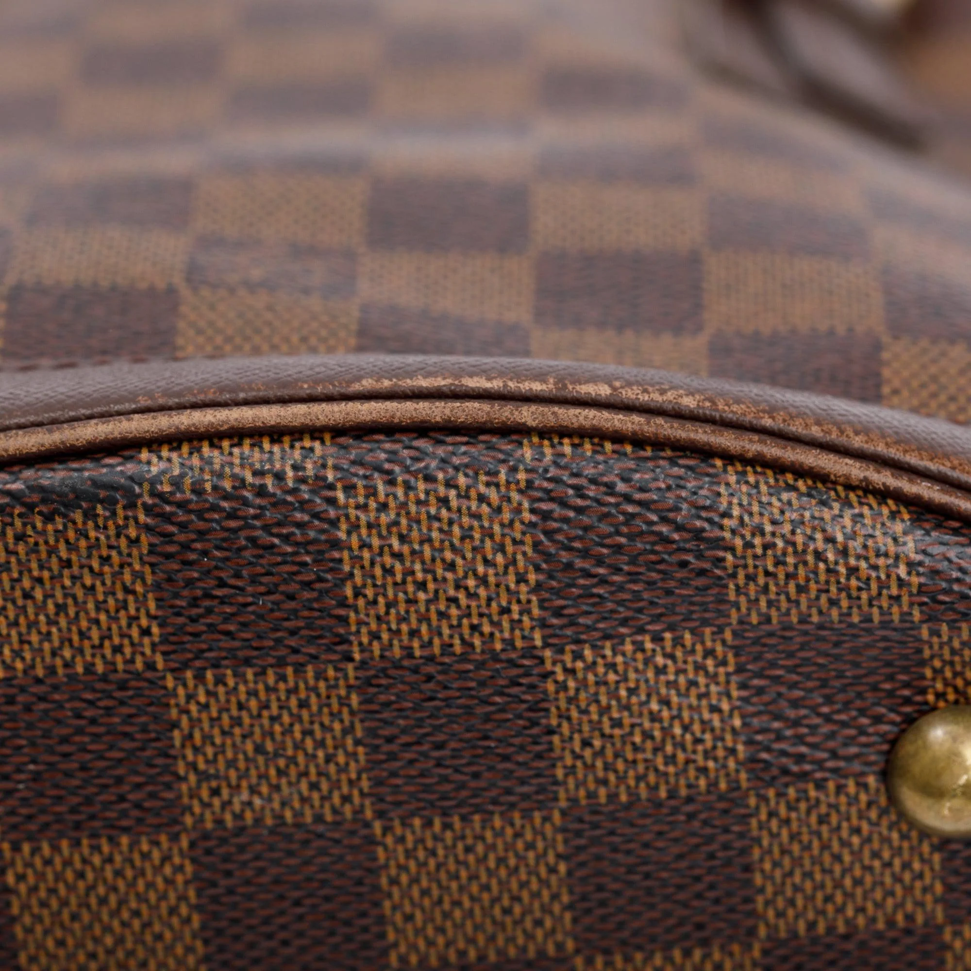 Louis Vuitton Damier Ebene Marais Bucket Bag w/ Pouch - Image 6