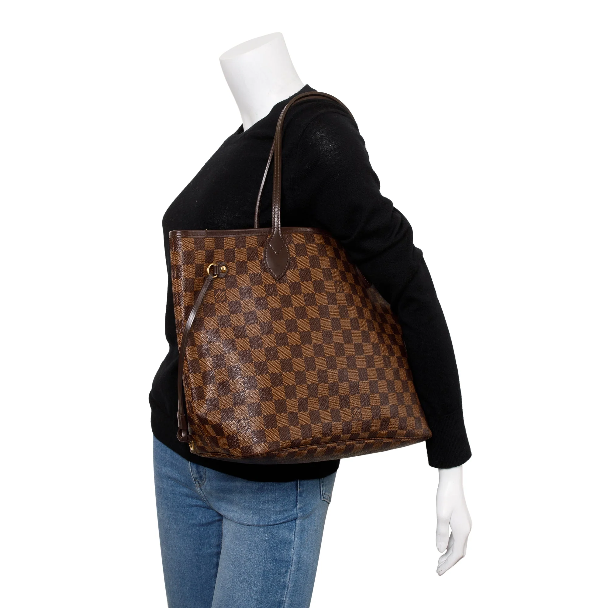 Louis Vuitton Damier Ebene Neverfull MM - Image 2