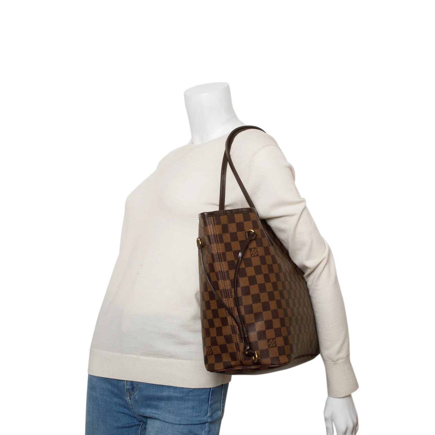 Louis Vuitton Damier Ebene Neverfull MM - Image 2