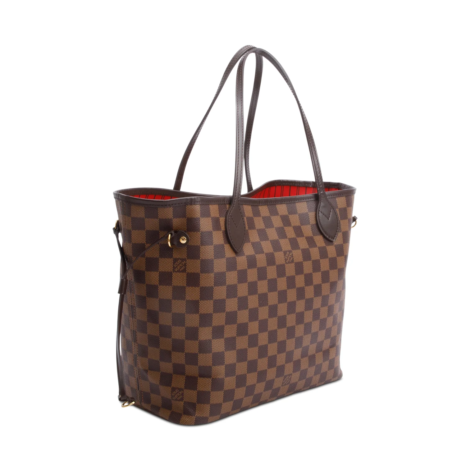 Louis Vuitton Damier Ebene Neverfull MM w/ Pouch - Image 6