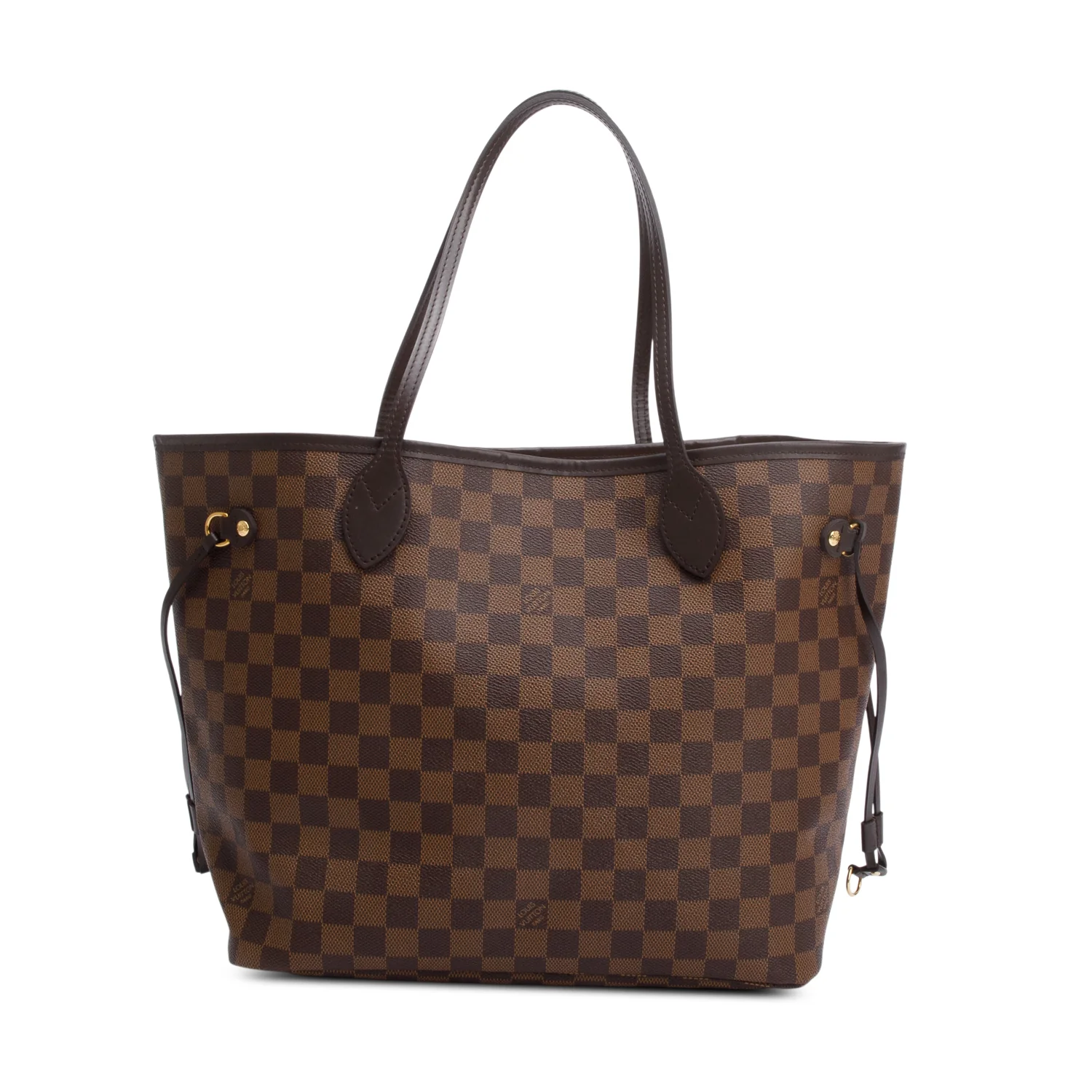 Louis Vuitton Damier Ebene Neverfull MM w/ Pouch & Box - Image 6