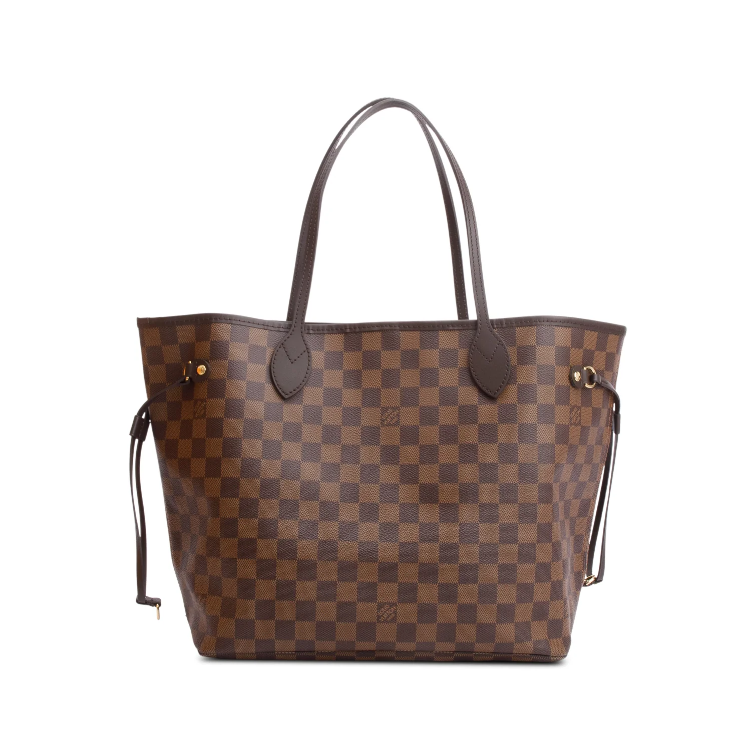 Louis Vuitton Damier Ebene Neverfull MM w/ Pouch & Box - Image 4