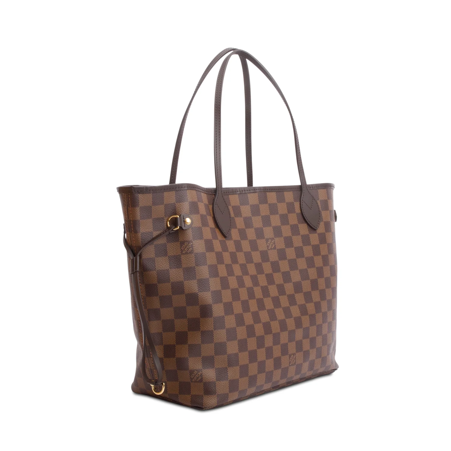 Louis Vuitton Damier Ebene Neverfull MM w/ Pouch & Box - Image 5