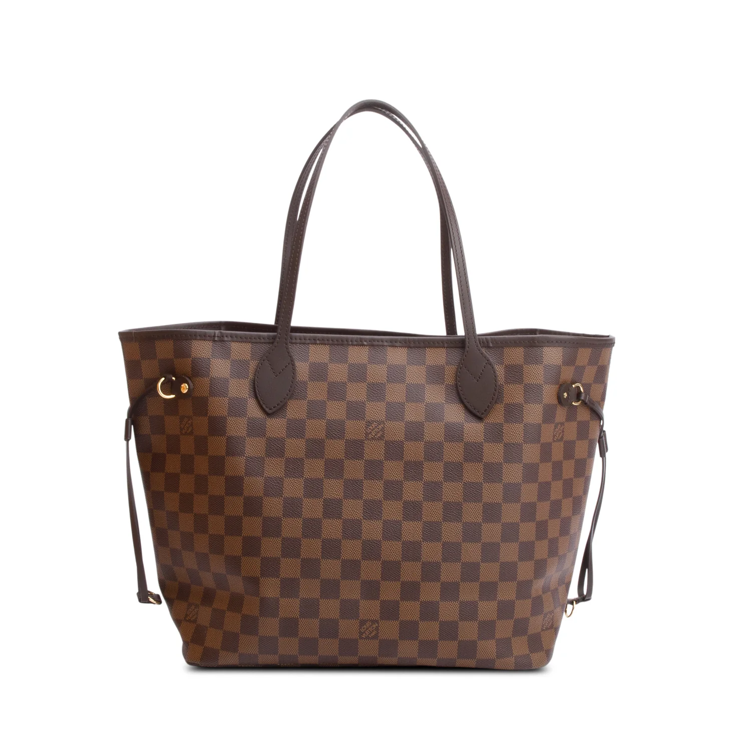 Louis Vuitton Damier Ebene Neverfull MM w/ Pouch & Box - Image 6