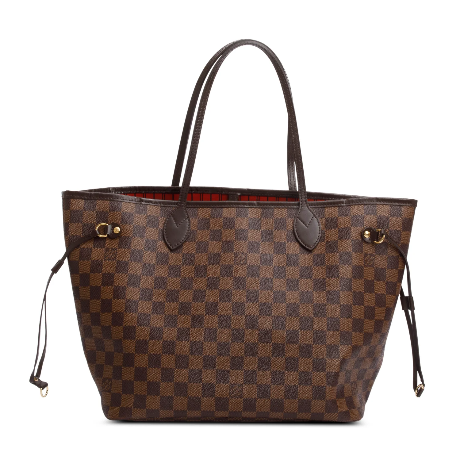 Louis Vuitton Damier Ebene Neverfull MM w/ Pouch & Box - Image 5