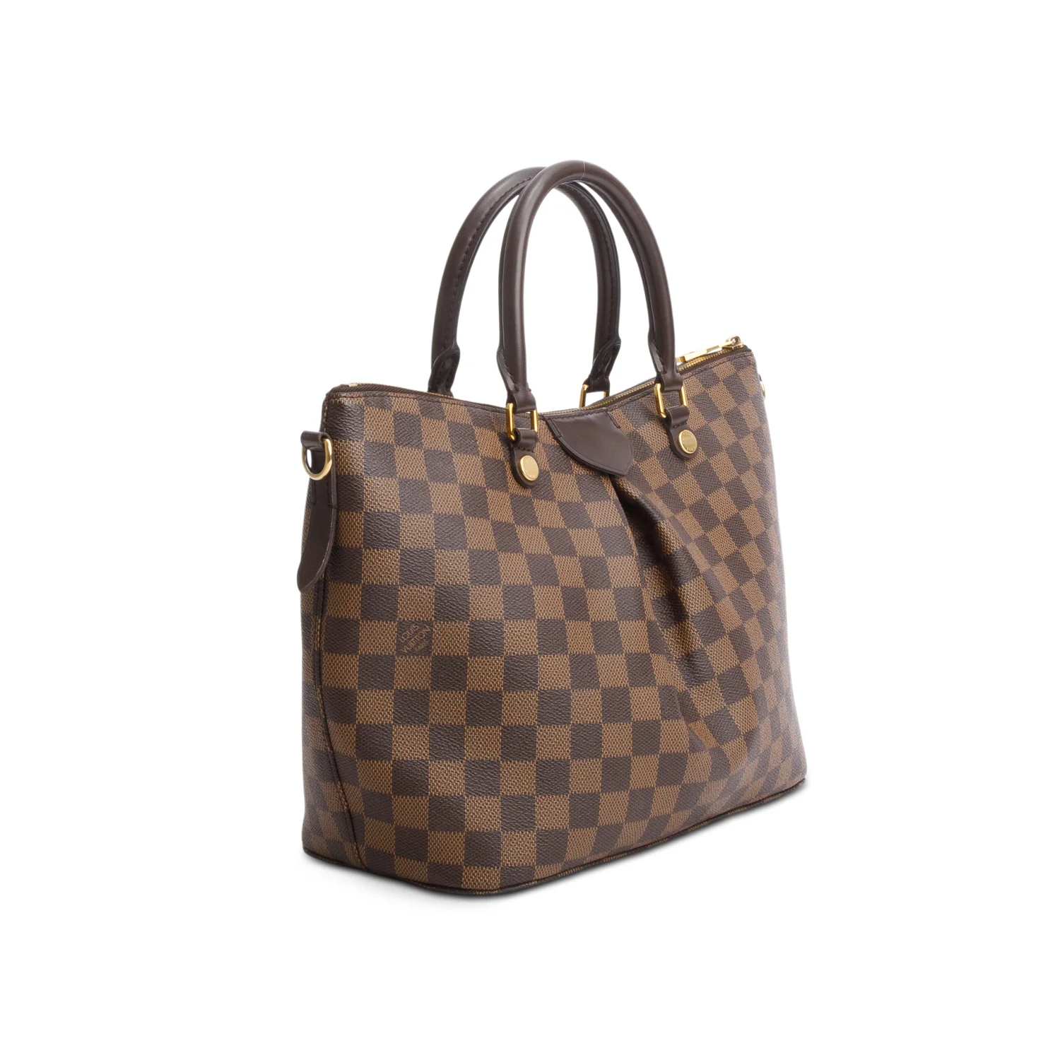 Louis Vuitton Damier Ebene Siena MM w/ Strap - Image 6