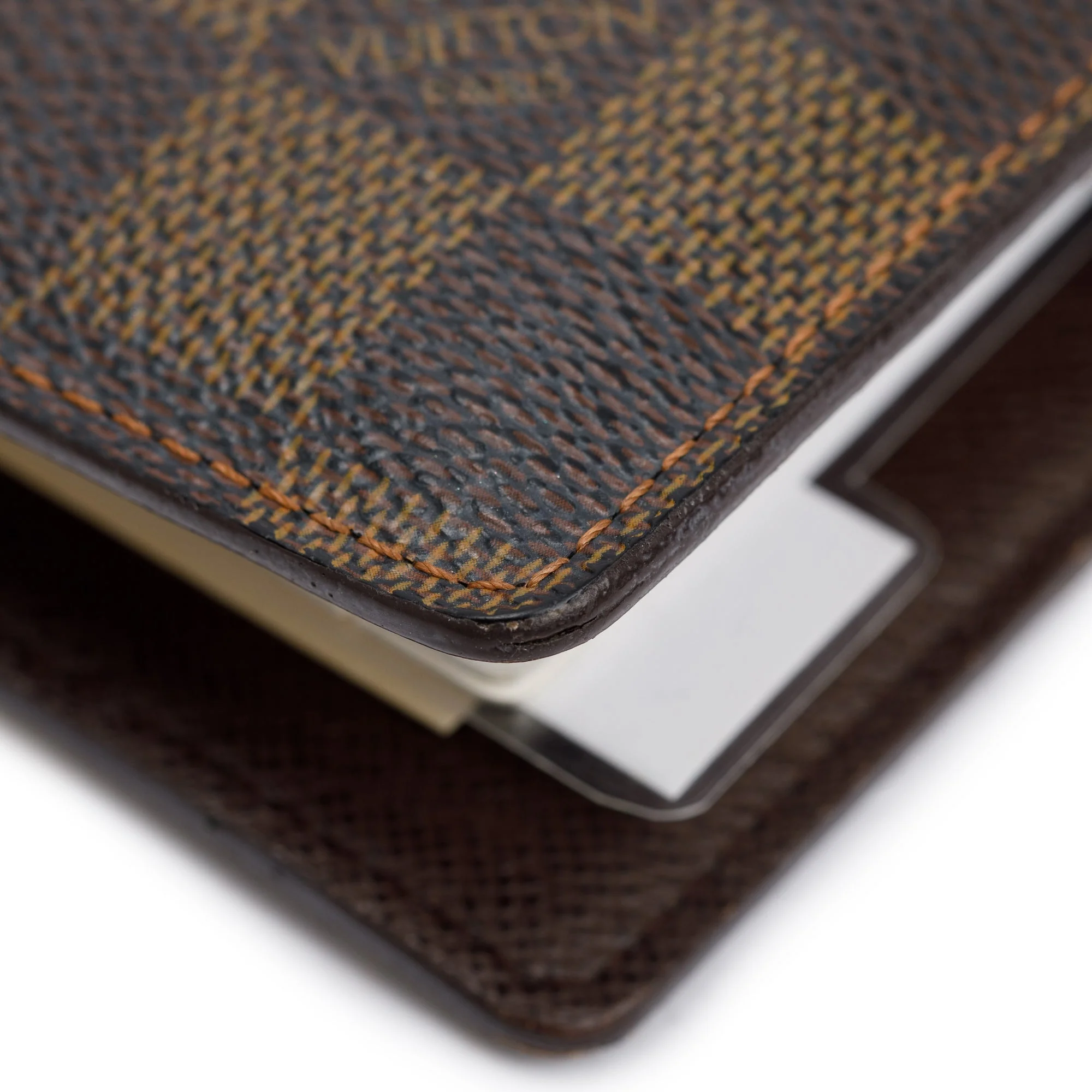 Louis Vuitton Damier Ebene Small Ring Agenda Cover - Image 6