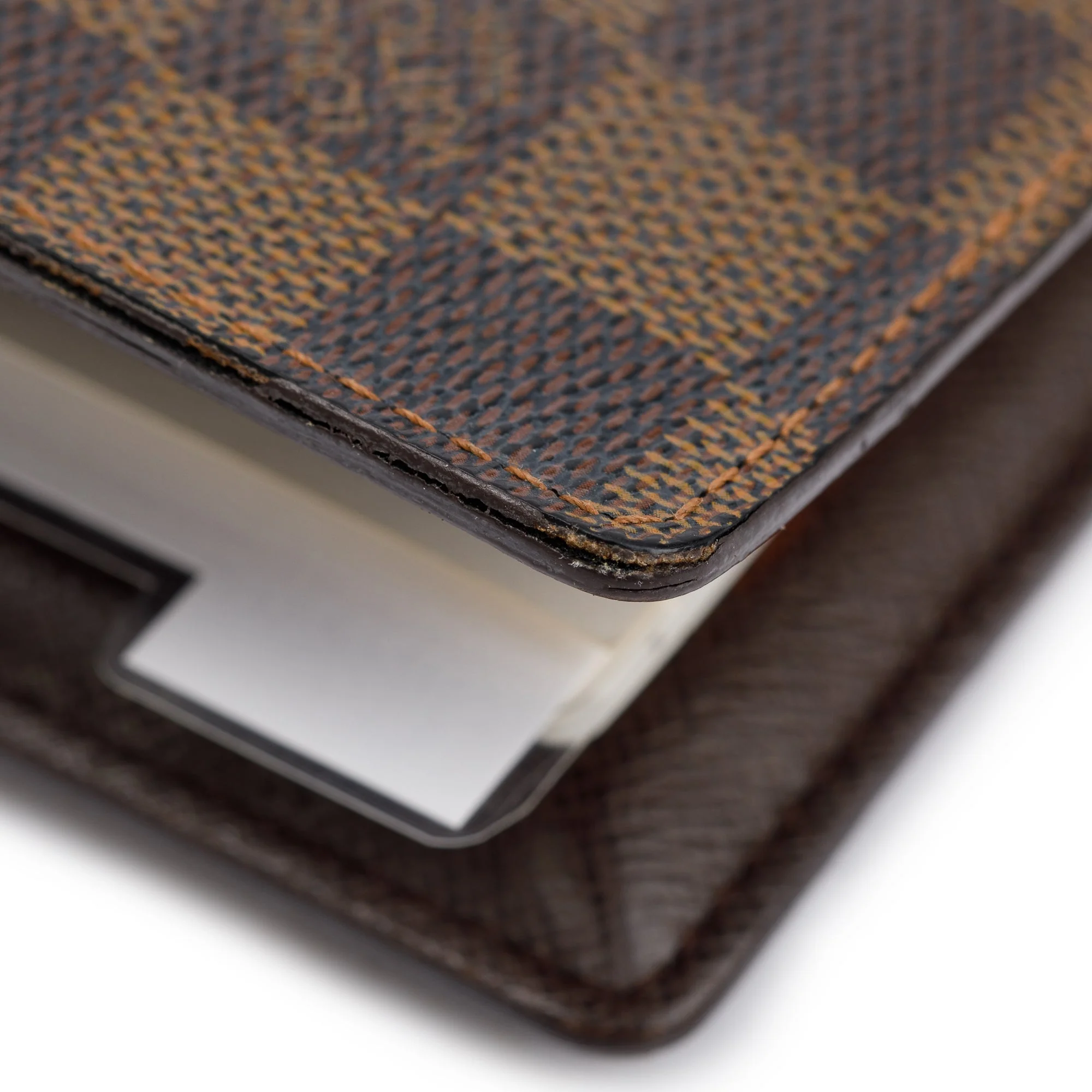 Louis Vuitton Damier Ebene Small Ring Agenda Cover - Image 7