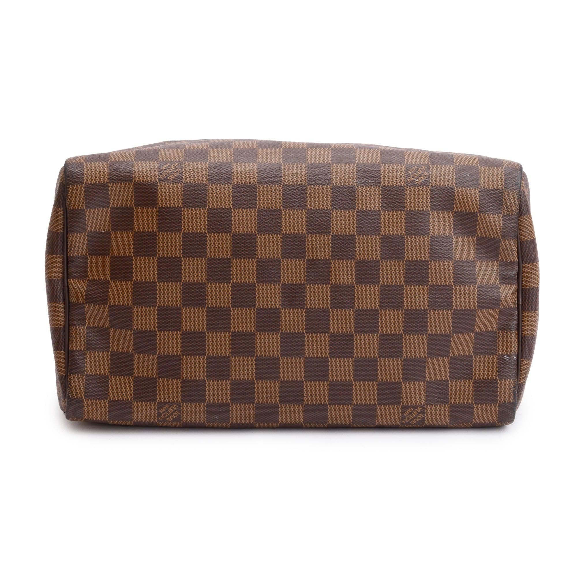 Louis Vuitton Damier Ebene Speedy 30 w/ Box - Image 5