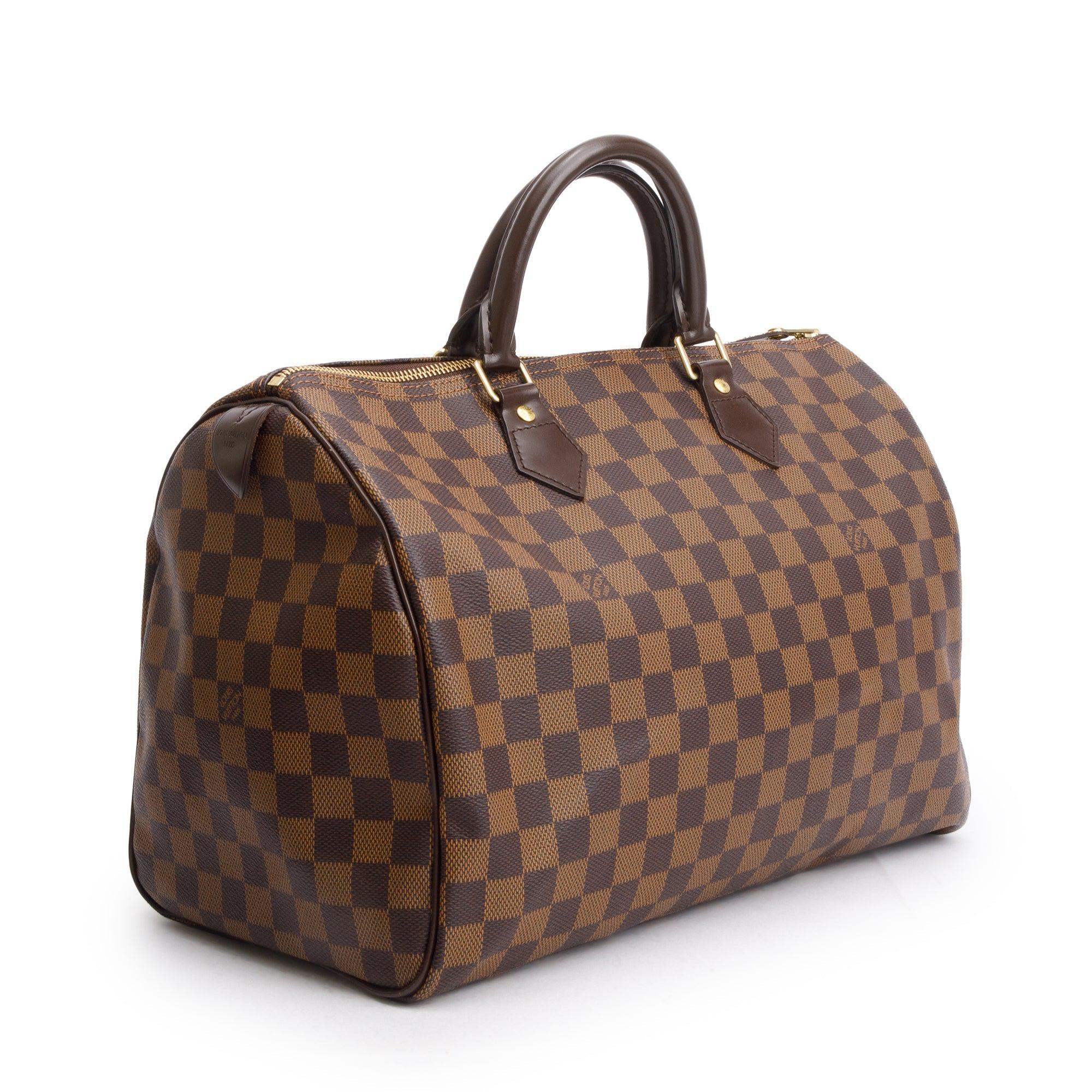 Louis Vuitton Damier Ebene Speedy 35 - Image 4