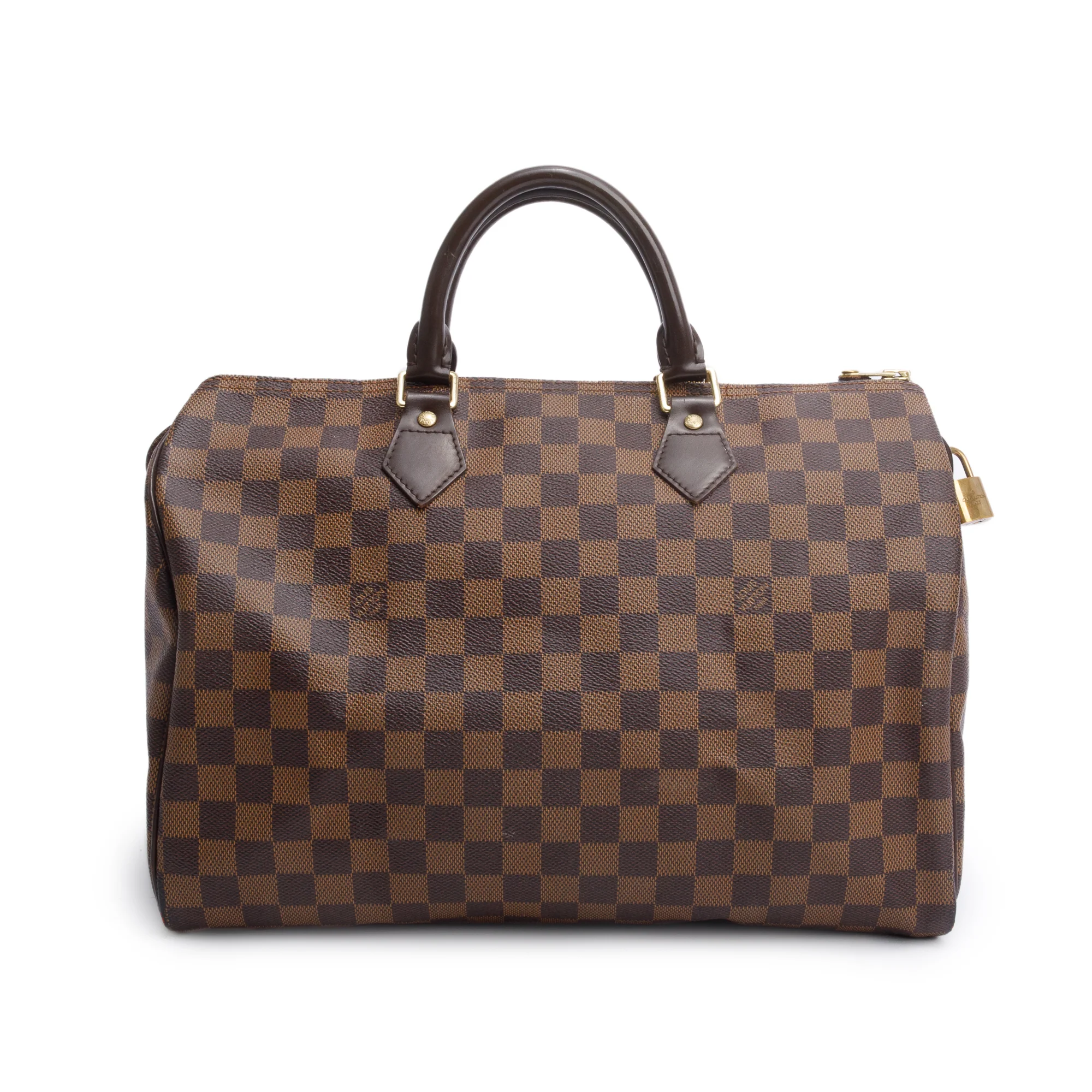 Louis Vuitton Damier Ebene Speedy 35 w/ Box - Image 4
