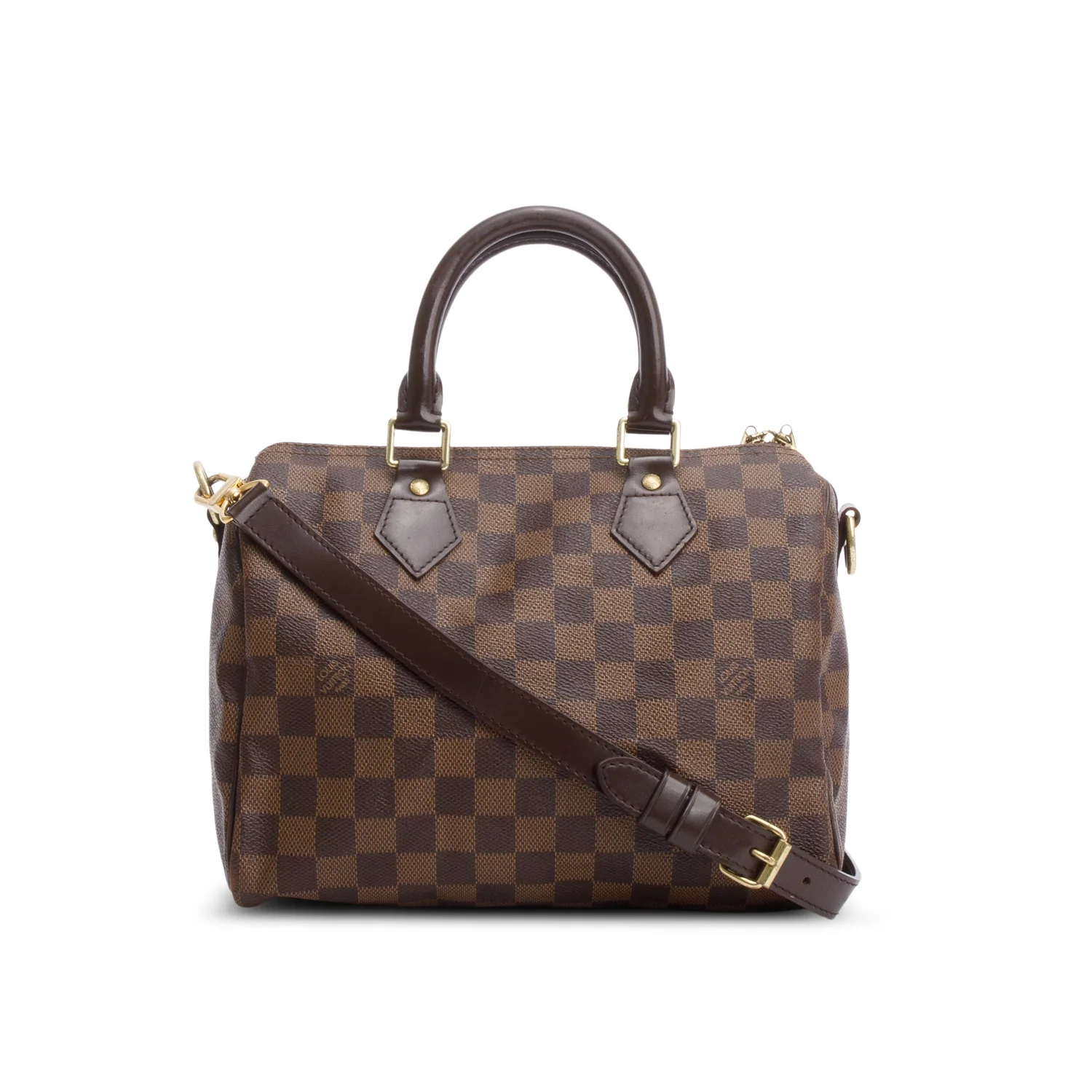 Louis Vuitton Damier Ebene Speedy Bandouliere 25