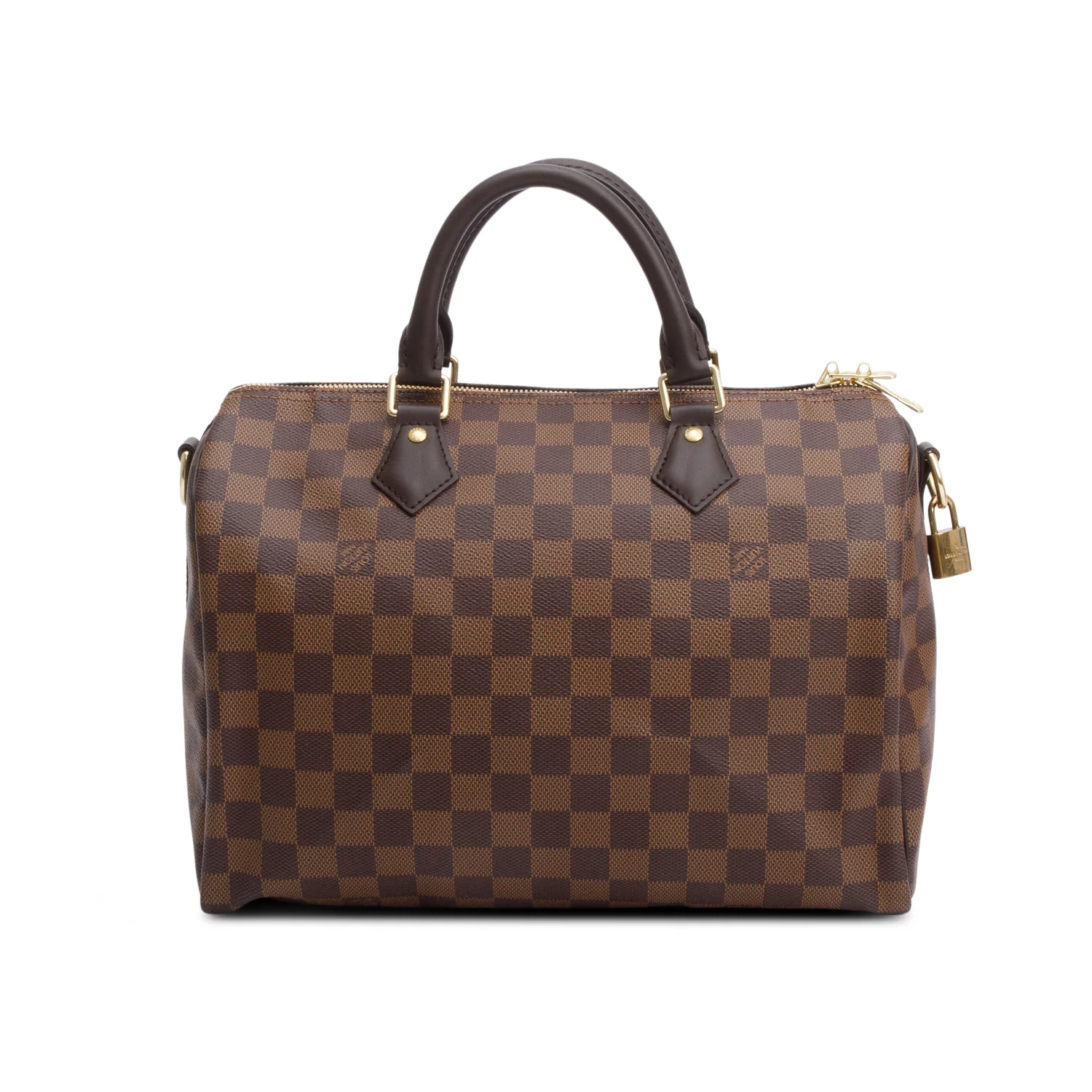 Louis Vuitton Damier Ebene Speedy Bandouliere 30 w/ Strap - Image 5