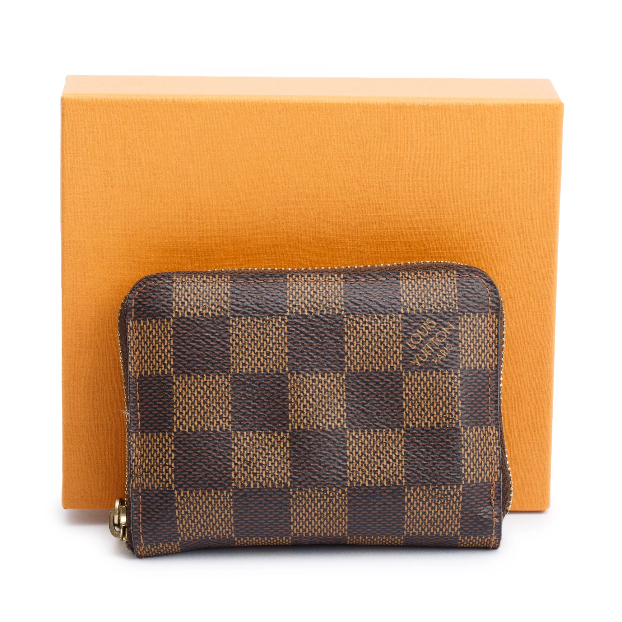 Louis Vuitton Damier Ebene Zippy Coin Purse w/ Box - Image 2