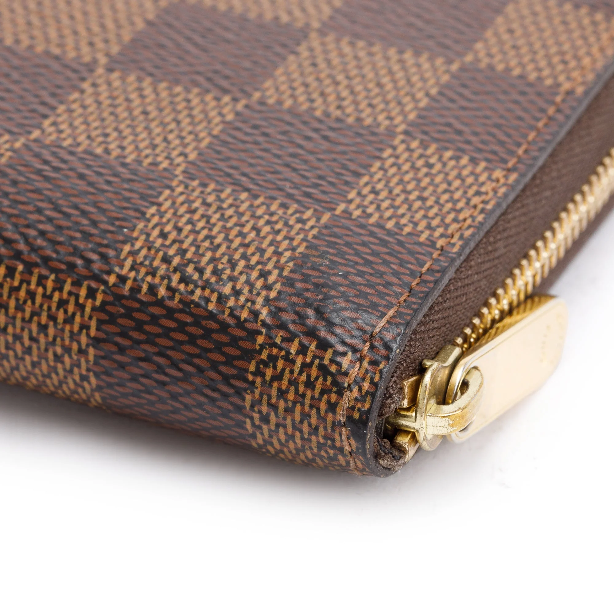 Louis Vuitton Damier Ebene Zippy Coin Purse w/ Box & Receipt - Image 6