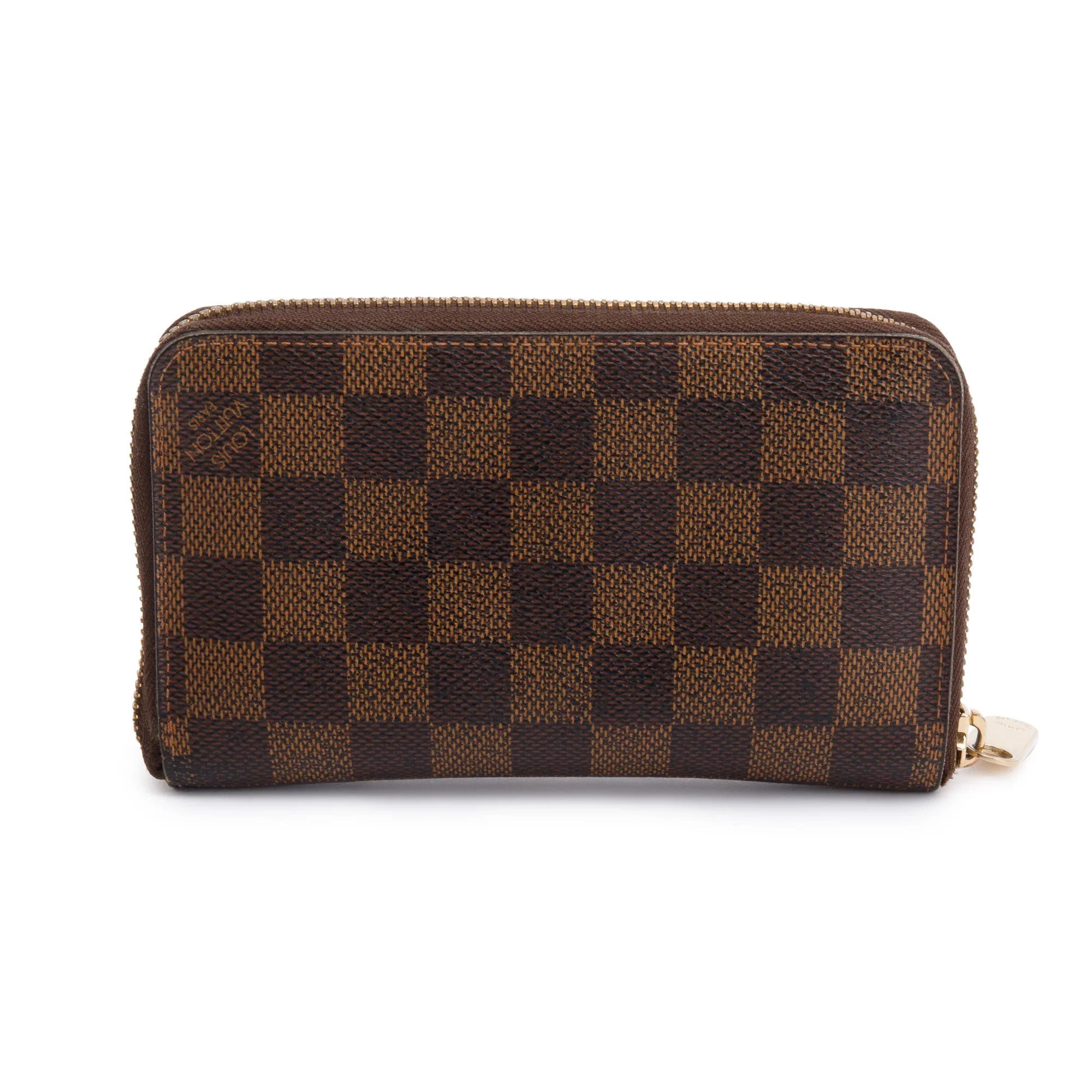 Louis Vuitton Damier Ebene Zippy Compact Wallet w/ Box & Receipt - Image 4