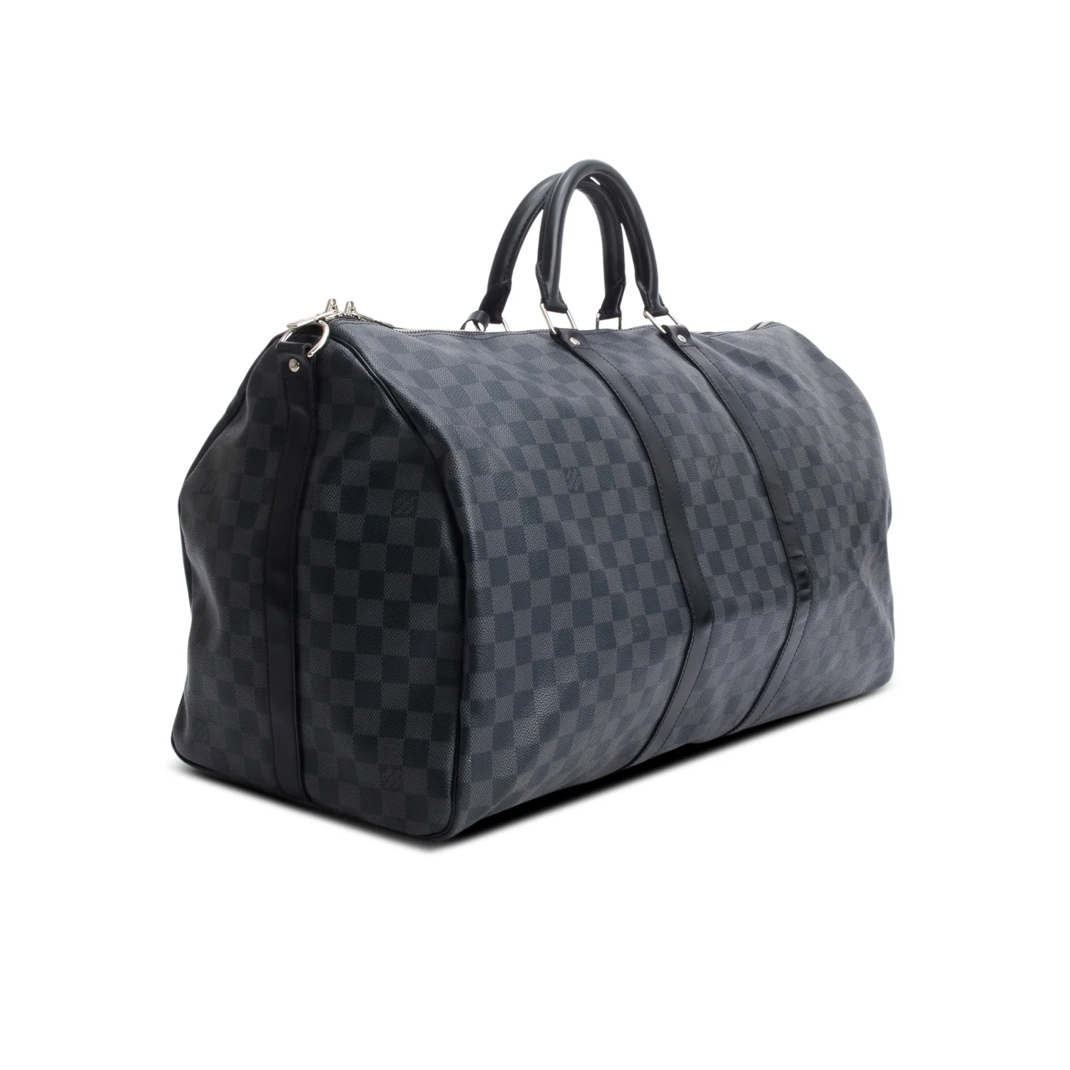 Louis Vuitton Damier Graphite Keepall Bandouliere 55 w/ Strap - Image 6