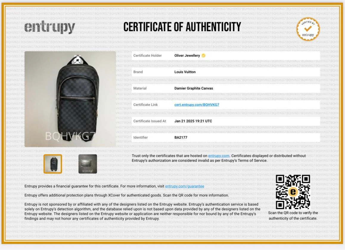 Louis Vuitton Damier Graphite Michael Backpack - Image 10