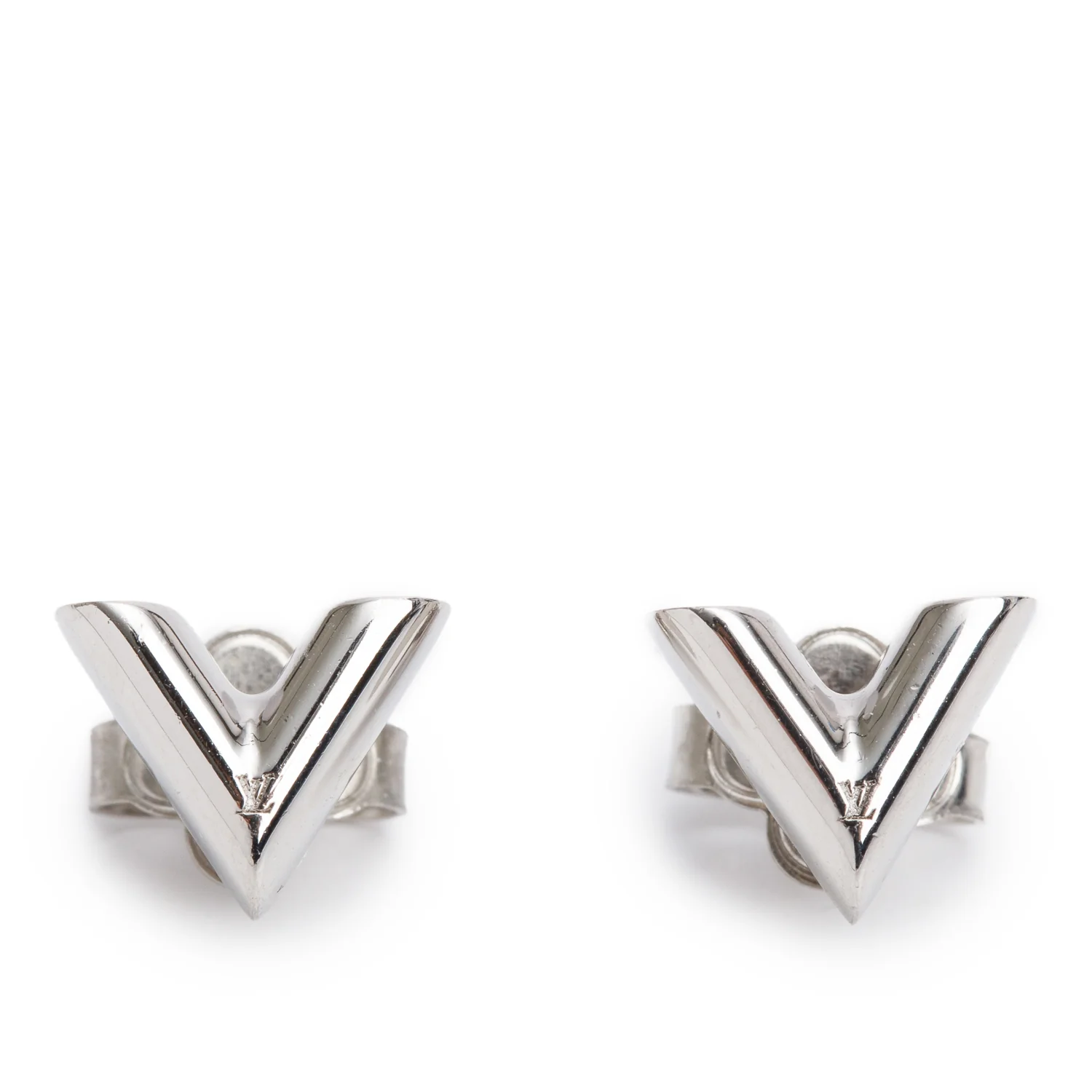 Louis Vuitton Essential V Stud Earrings