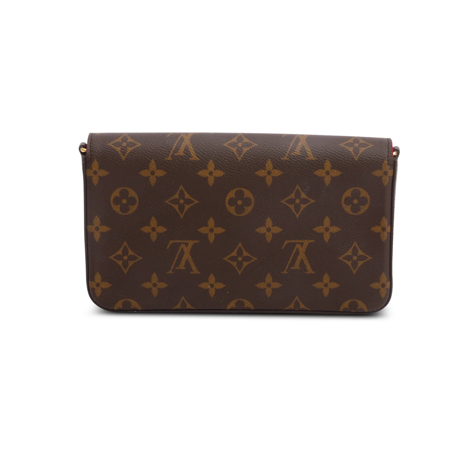 Louis Vuitton Fuschia Monogram Pochette Felicie Wallet on Chain w/ Box & Inserts - Image 5