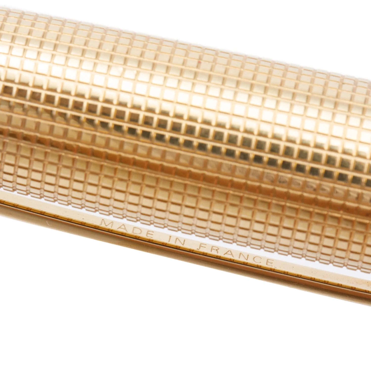 Louis Vuitton Gold Plated Burgundy Laquered Doc Ballpoint Pen w/ Box - Image 4