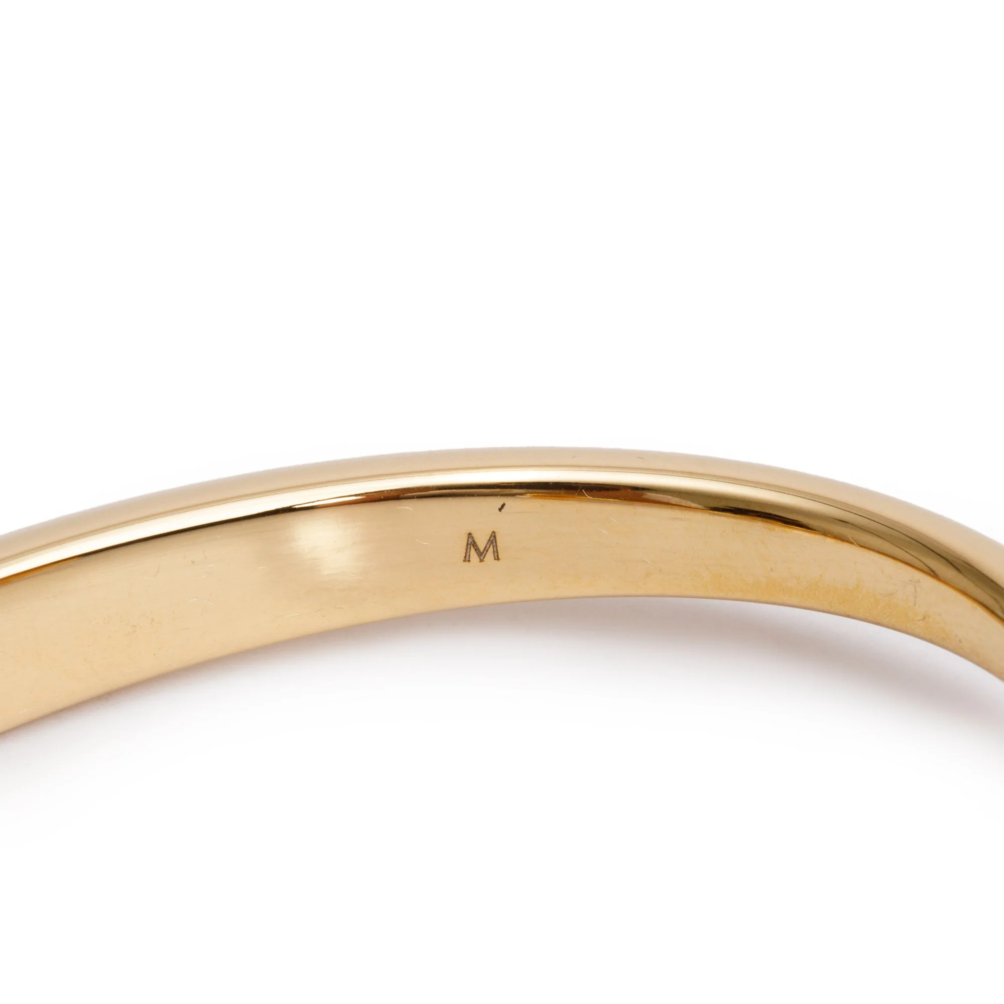 Louis Vuitton Gold Plated Studdy Cuff Bracelet - Image 3